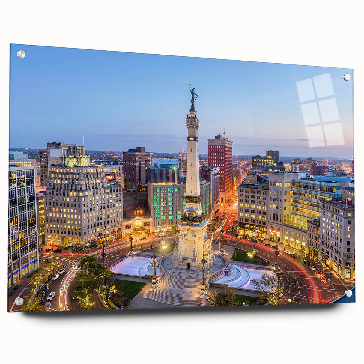 Large abstract wall art on canvas featuring swirling blue and gray tones, suitable for bedroom or dining room decor.