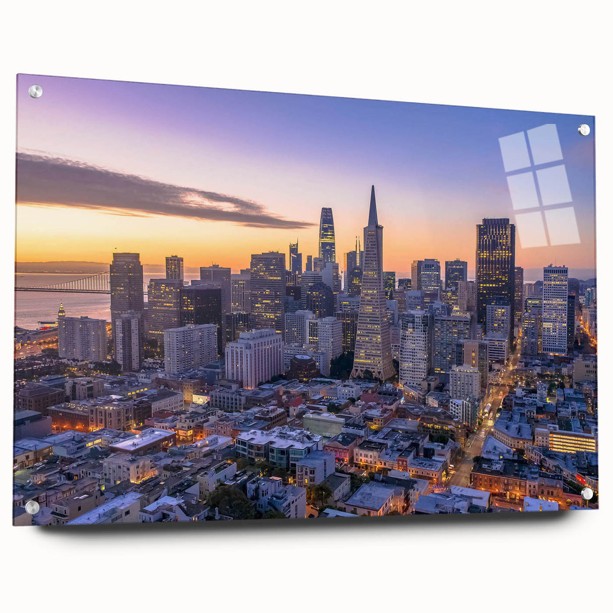 Large abstract wall art on canvas featuring swirling blue and gray tones, suitable for bedroom or dining room decor.