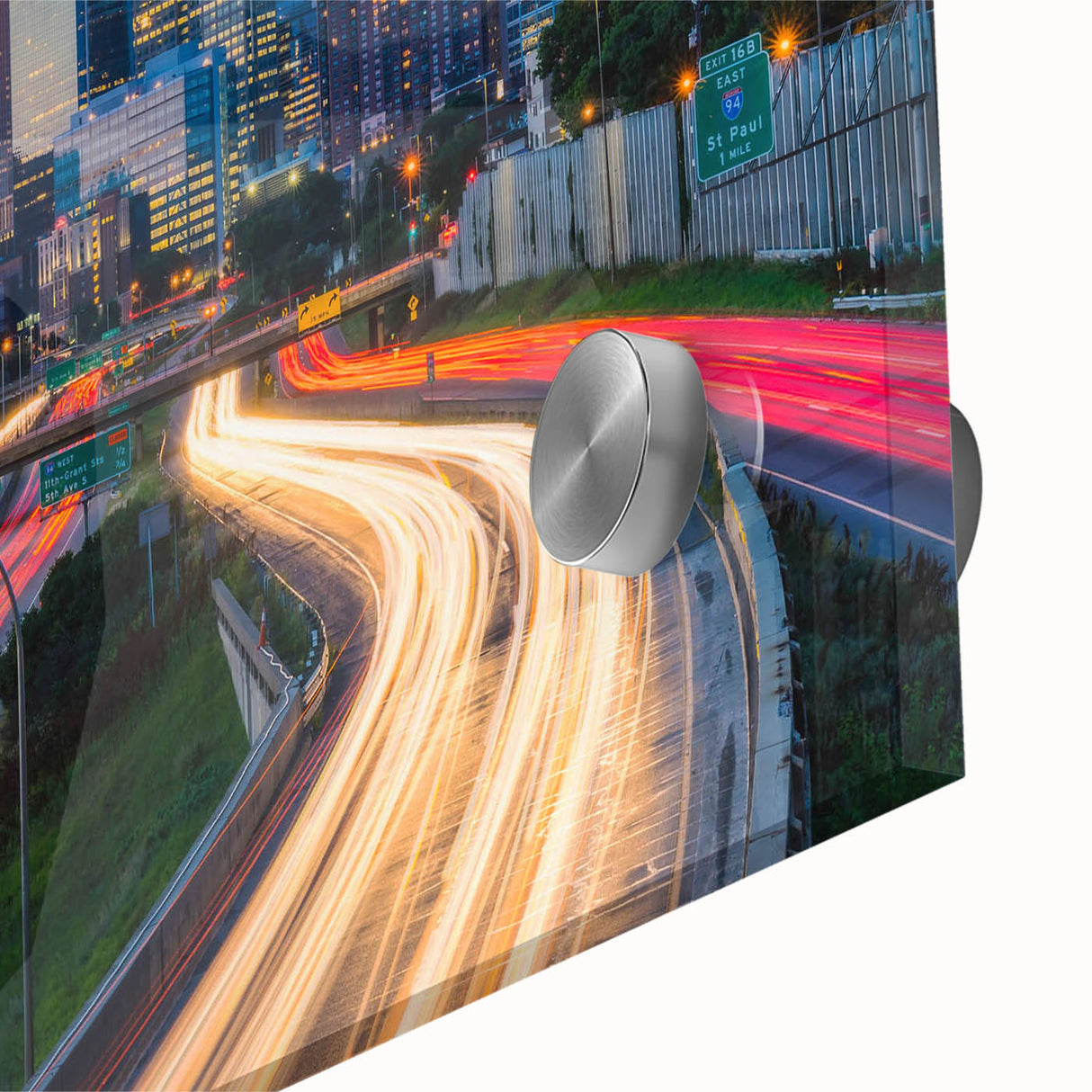 Large abstract wall art in muted earth tones on canvas, featuring mid-century modernist design.