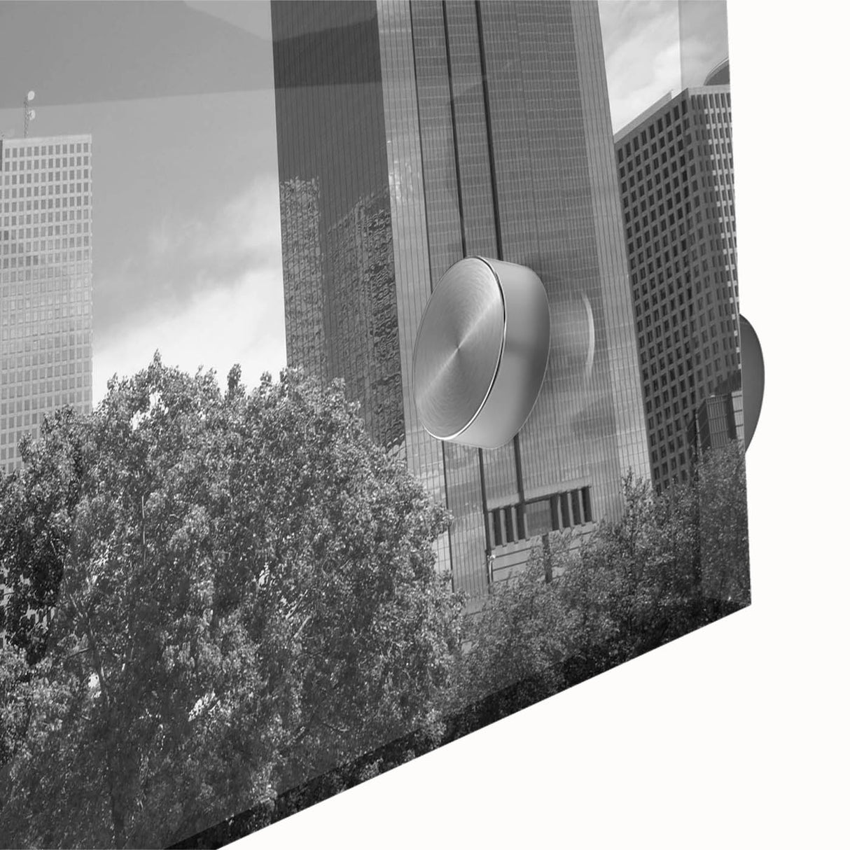 Large abstract wall art in mid-century modernist style, featuring soft earth tones on canvas, ideal for dining room ambiance.