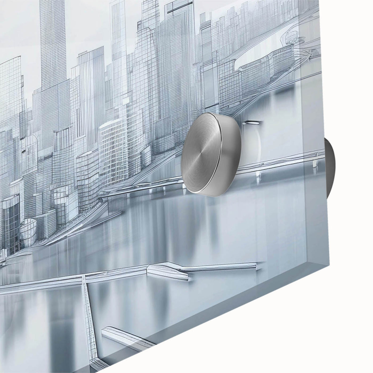 Large abstract wall art in mid-century modernist style, featuring dynamic swirls in muted earth tones.