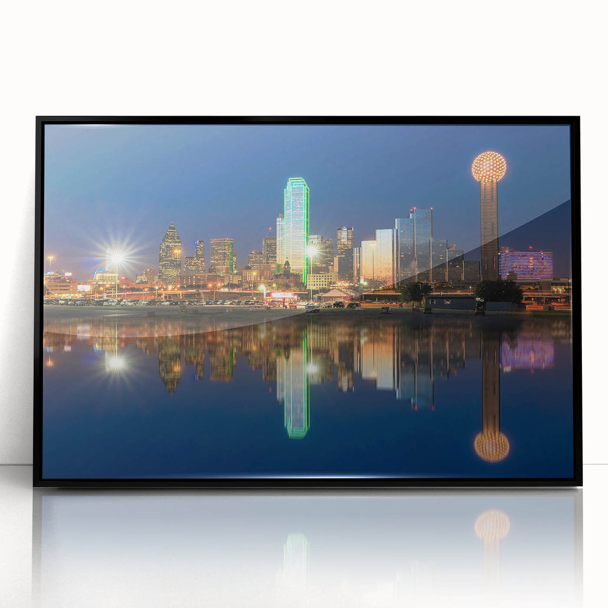 Large abstract wall art featuring swirling blue and gray tones on canvas, suitable for modern art wall decor.