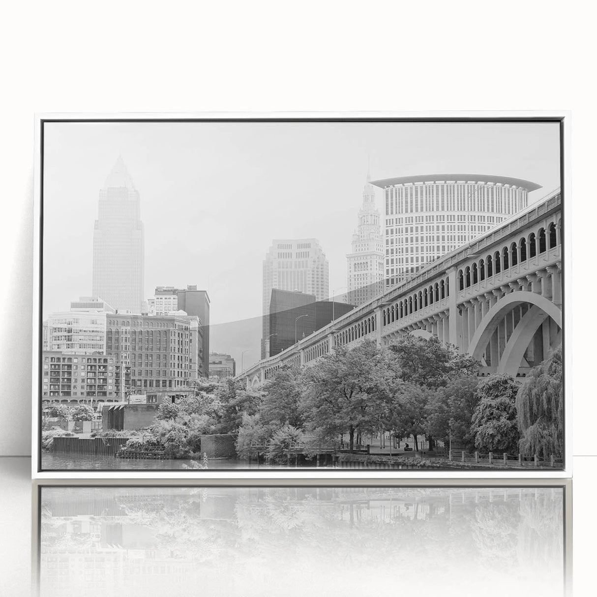 Art deco poster featuring a geometric pattern in pastel shades on canvas, suitable for nursery wall art.