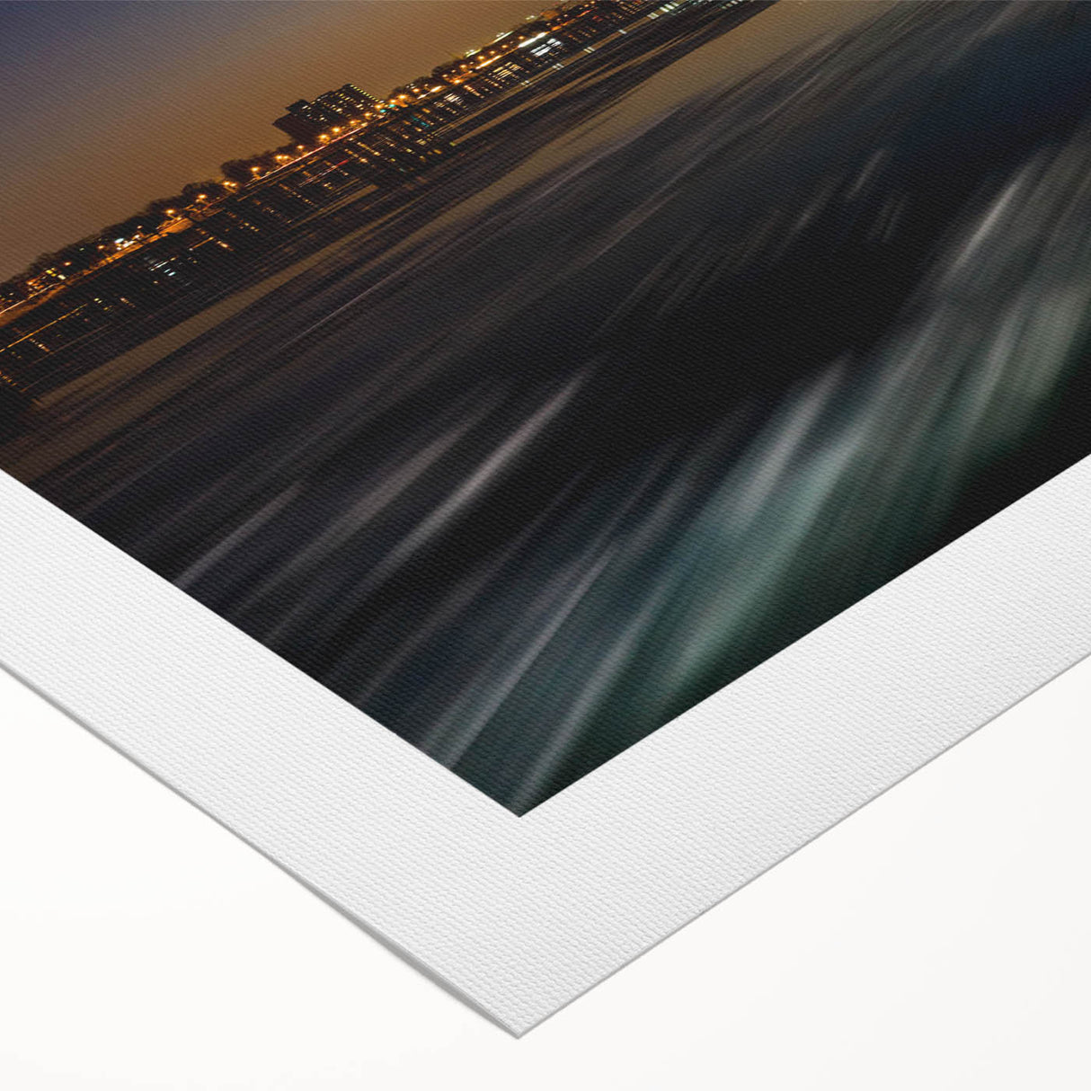 Art deco poster featuring symmetric geometric patterns in black and gold, ideal for dining room or bathroom wall art.