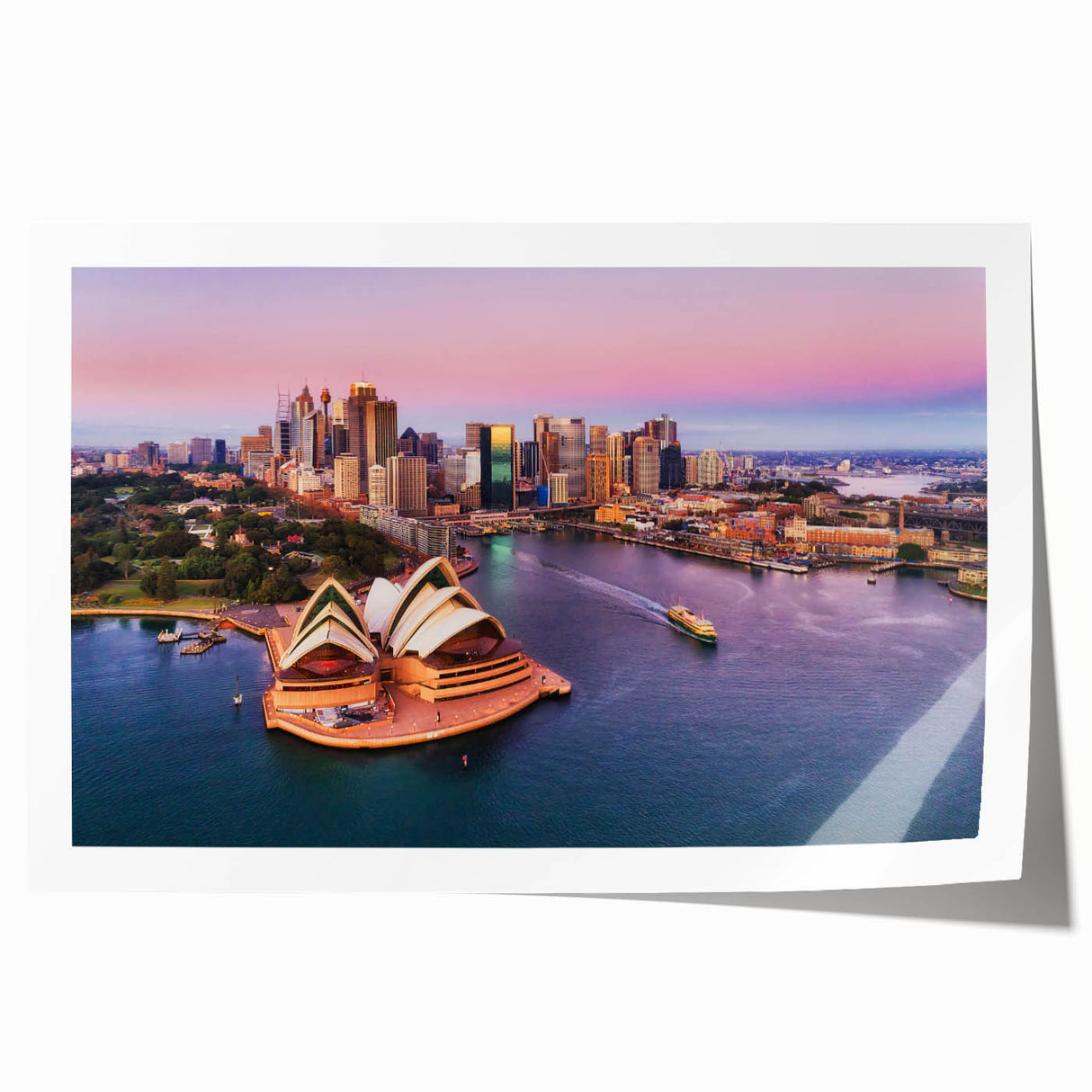 Extra large canvas print of vibrant floral art with a variety of colorful blooms.