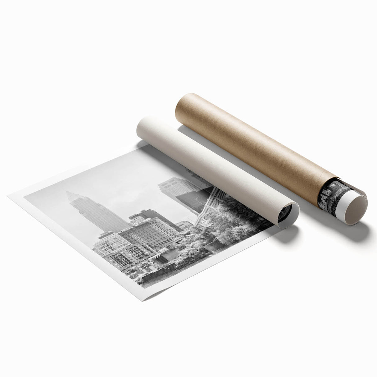 Extra large acrylic print featuring a detailed floral design in soft pastel shades.