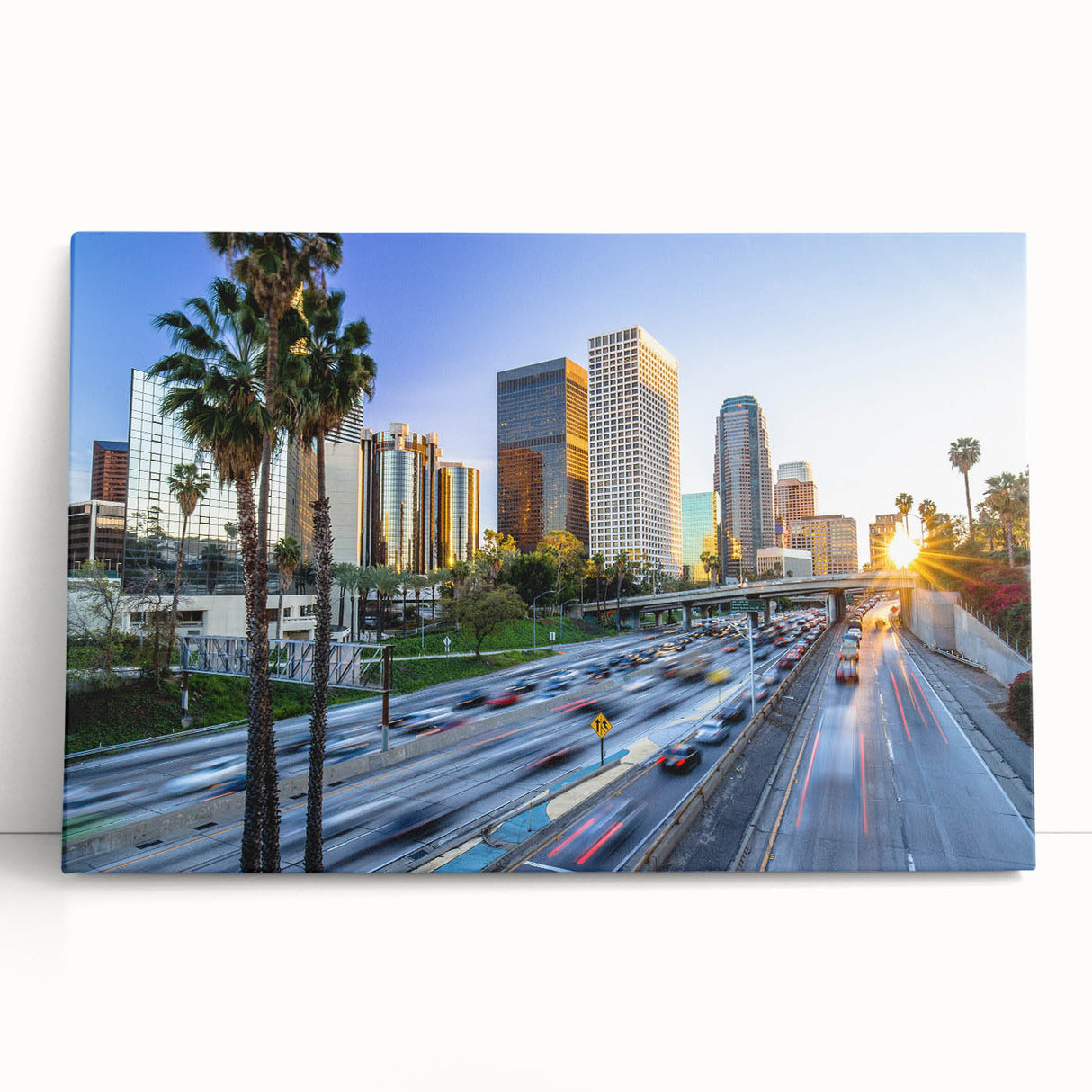 Large black and white abstract print on canvas, featuring dynamic brush strokes, ideal for kitchen wall art.