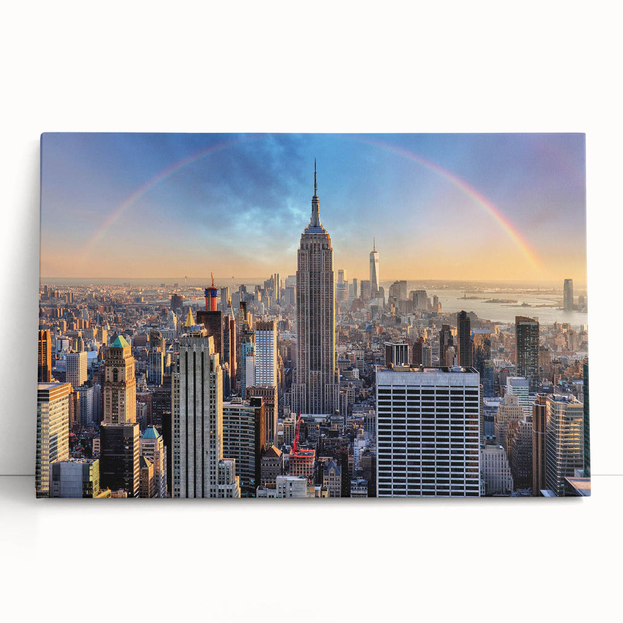 Large black and white acrylic print of a minimalist coffee cup, ideal for kitchen wall art.