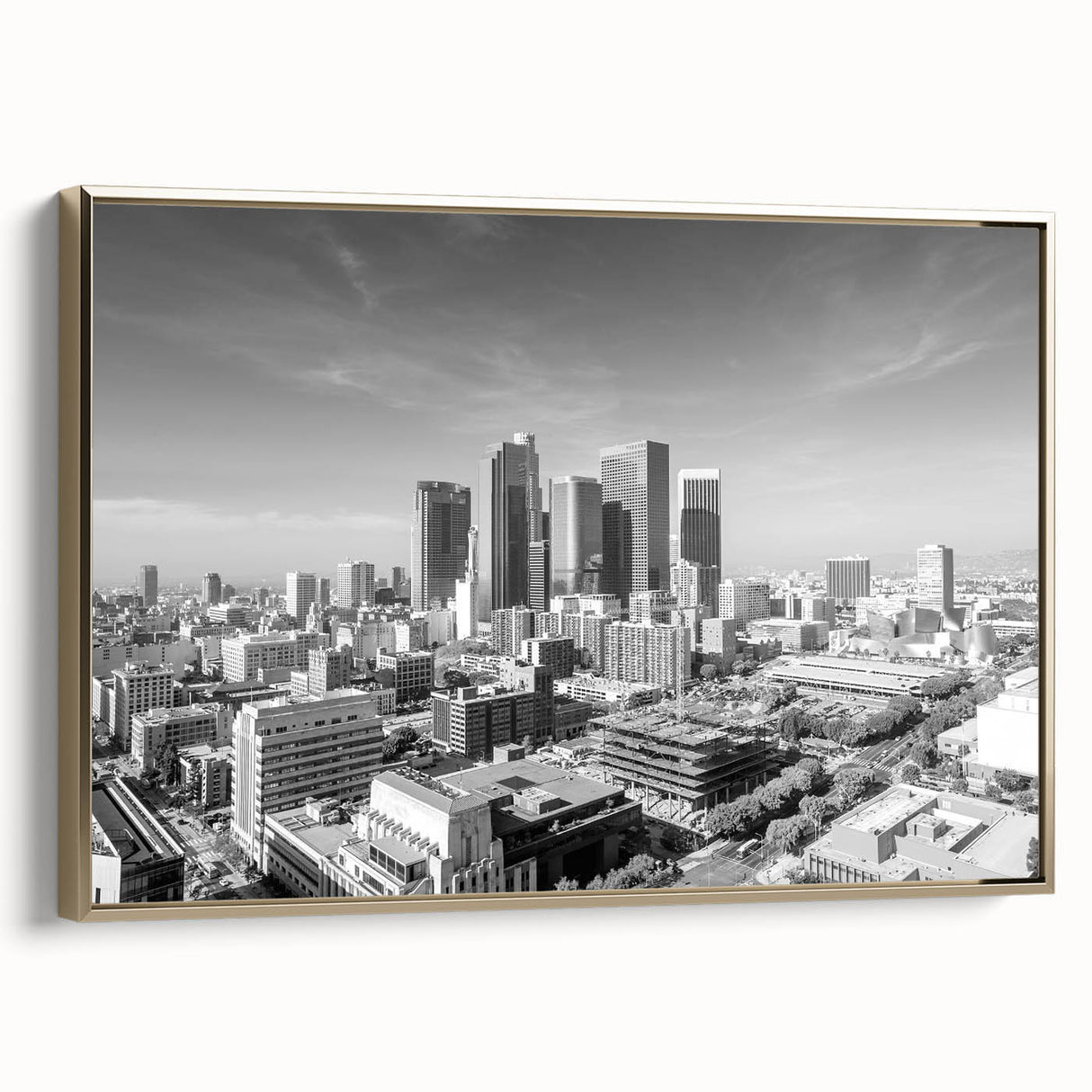 Landscape painting of a serene forest in muted green and brown tones on a canvas, ideal for bedroom wall decor.