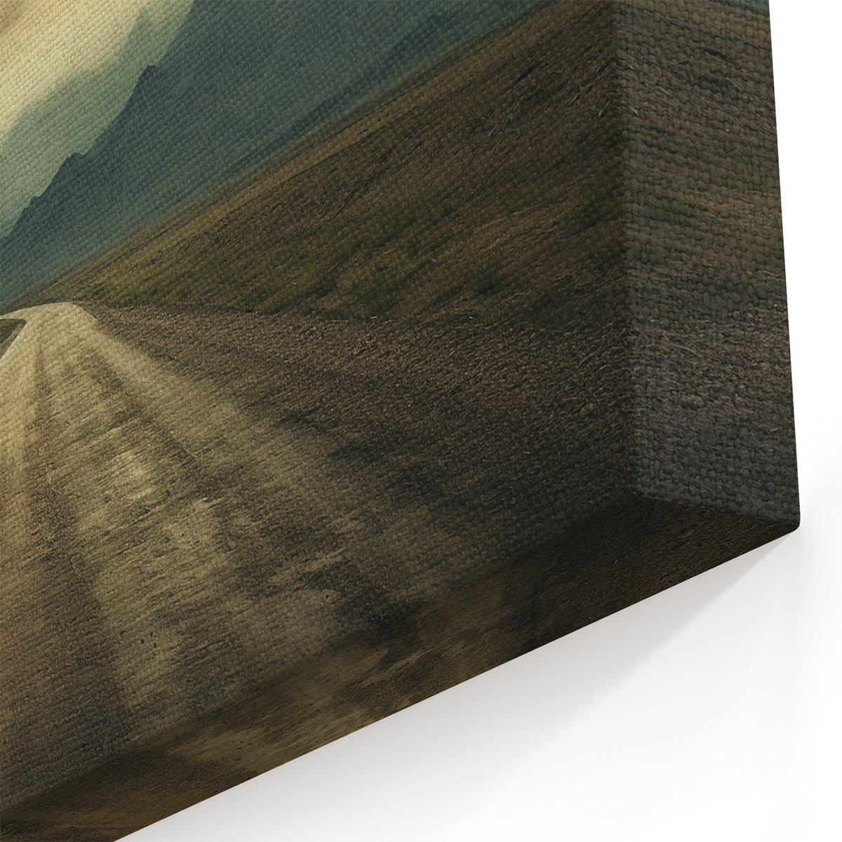 Azerbaijan Mountain Road Art - Moody Landscape Photography Print