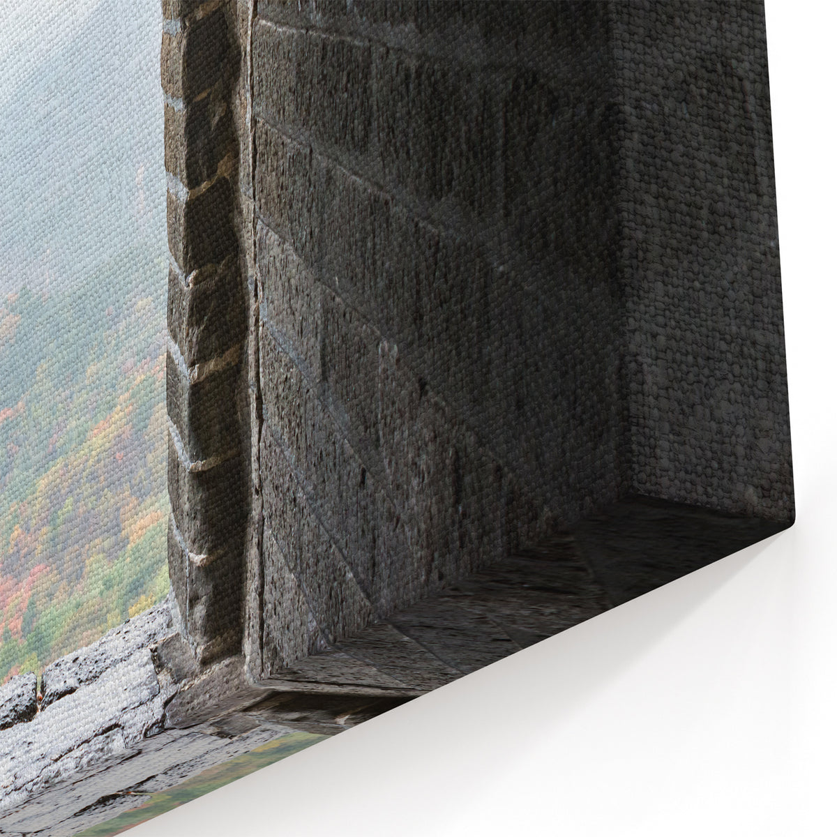 Great Wall Archway Canvas Art – Scenic Chinese Mountain View Decor