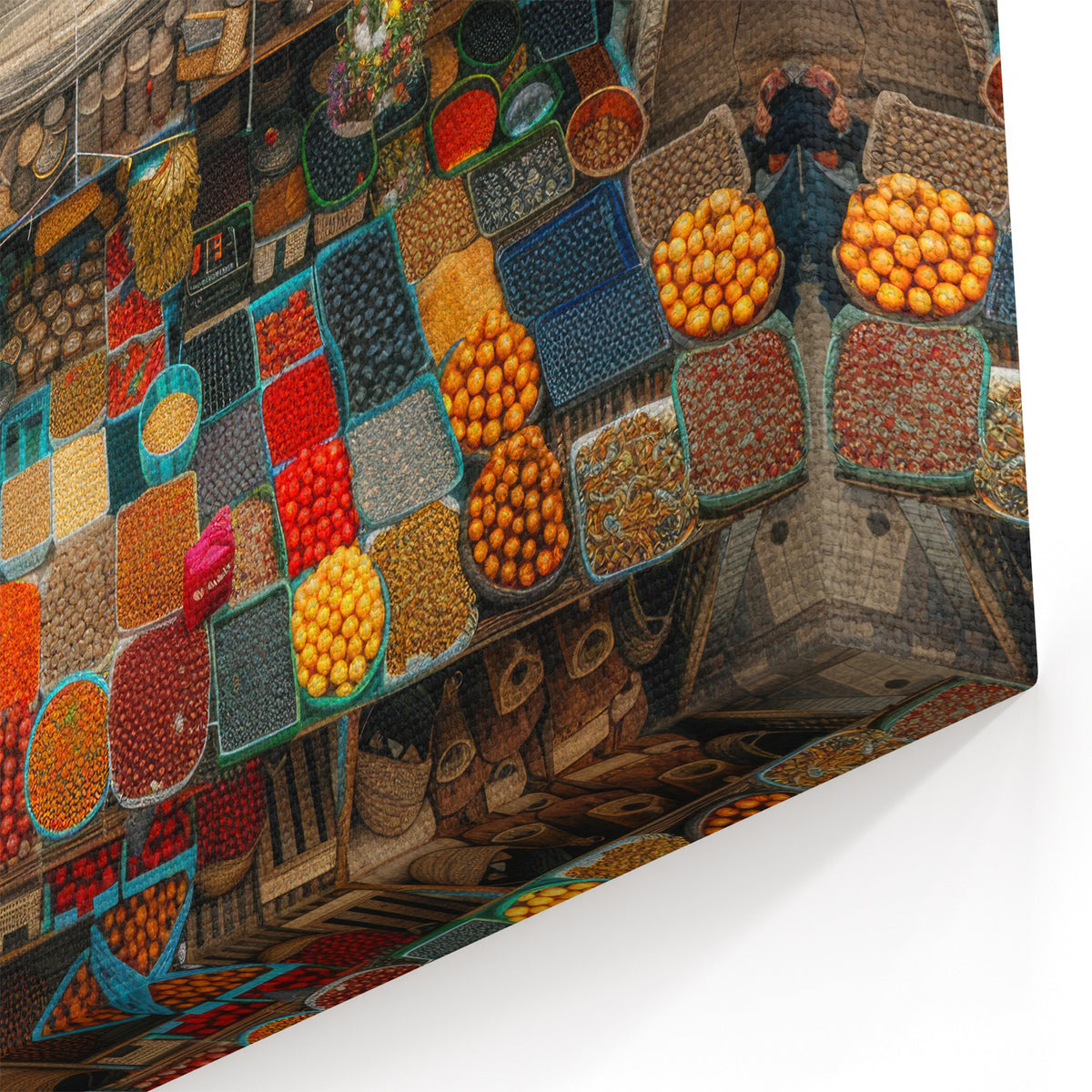 Afghanistan Market Scene Wall Art – Stunning Afghan Scenery Canvas Prints