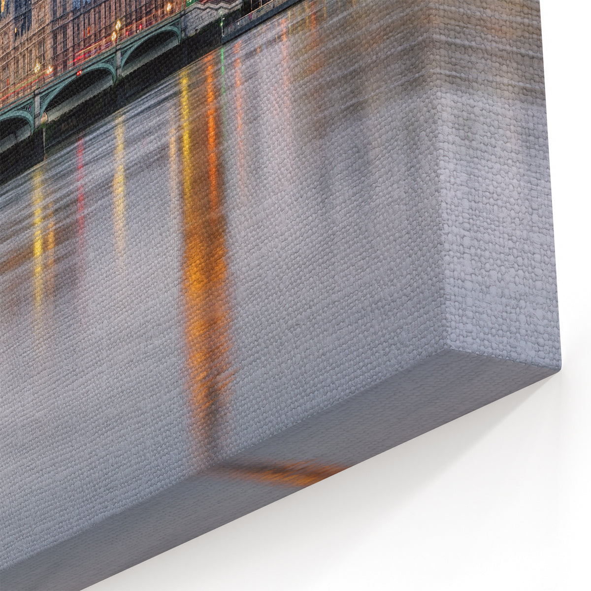 London Cityscape Prints - Westminster and Big Ben Sunset Reflections