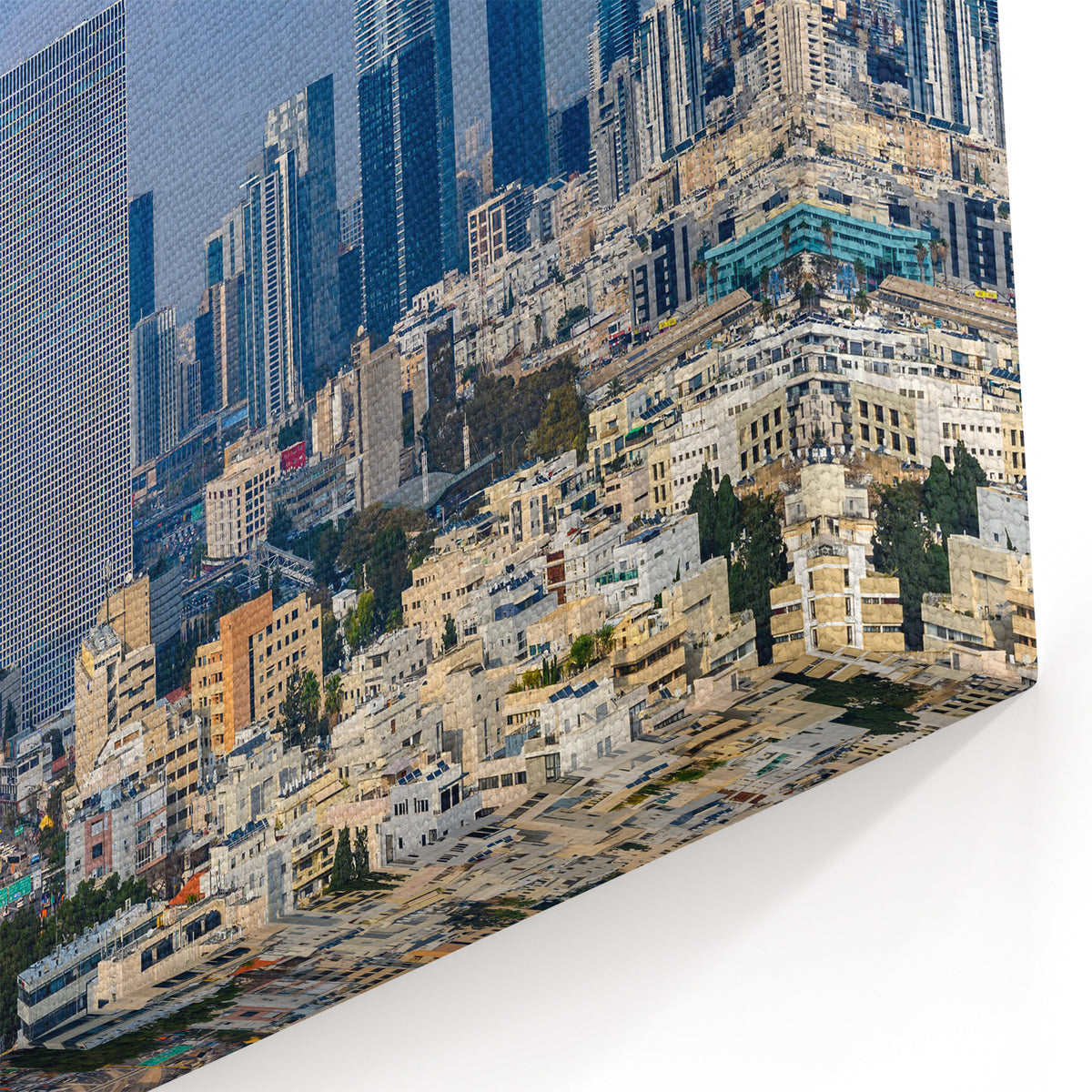 Tel Aviv Modern Skyline – Contemporary Cityscape Wall Art