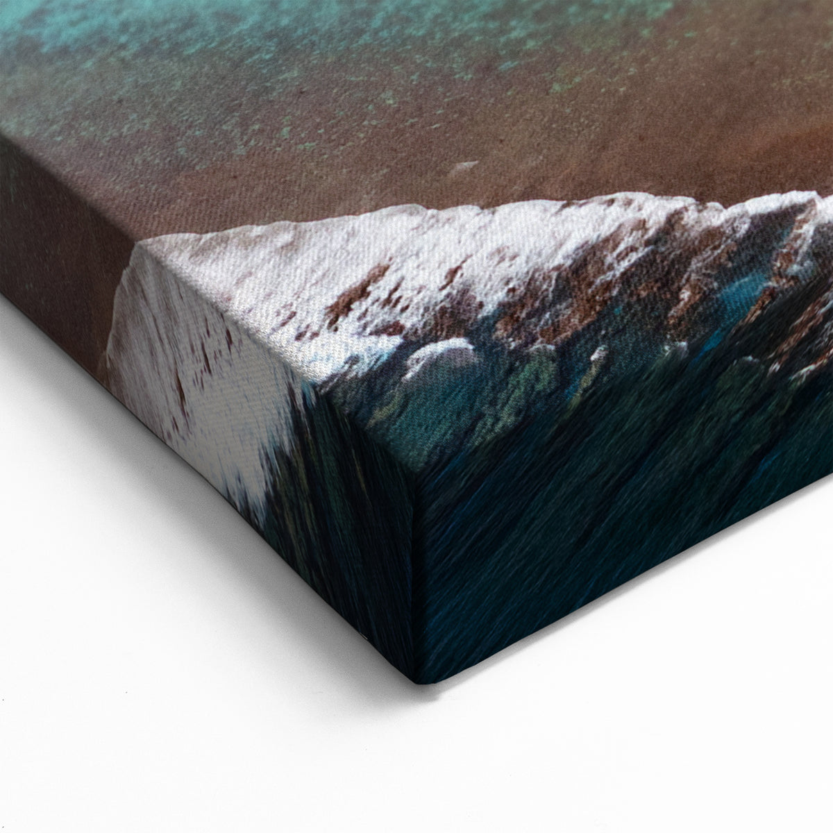 Panoramic Bora Bora Lagoon Canvas - Aerial Island Art