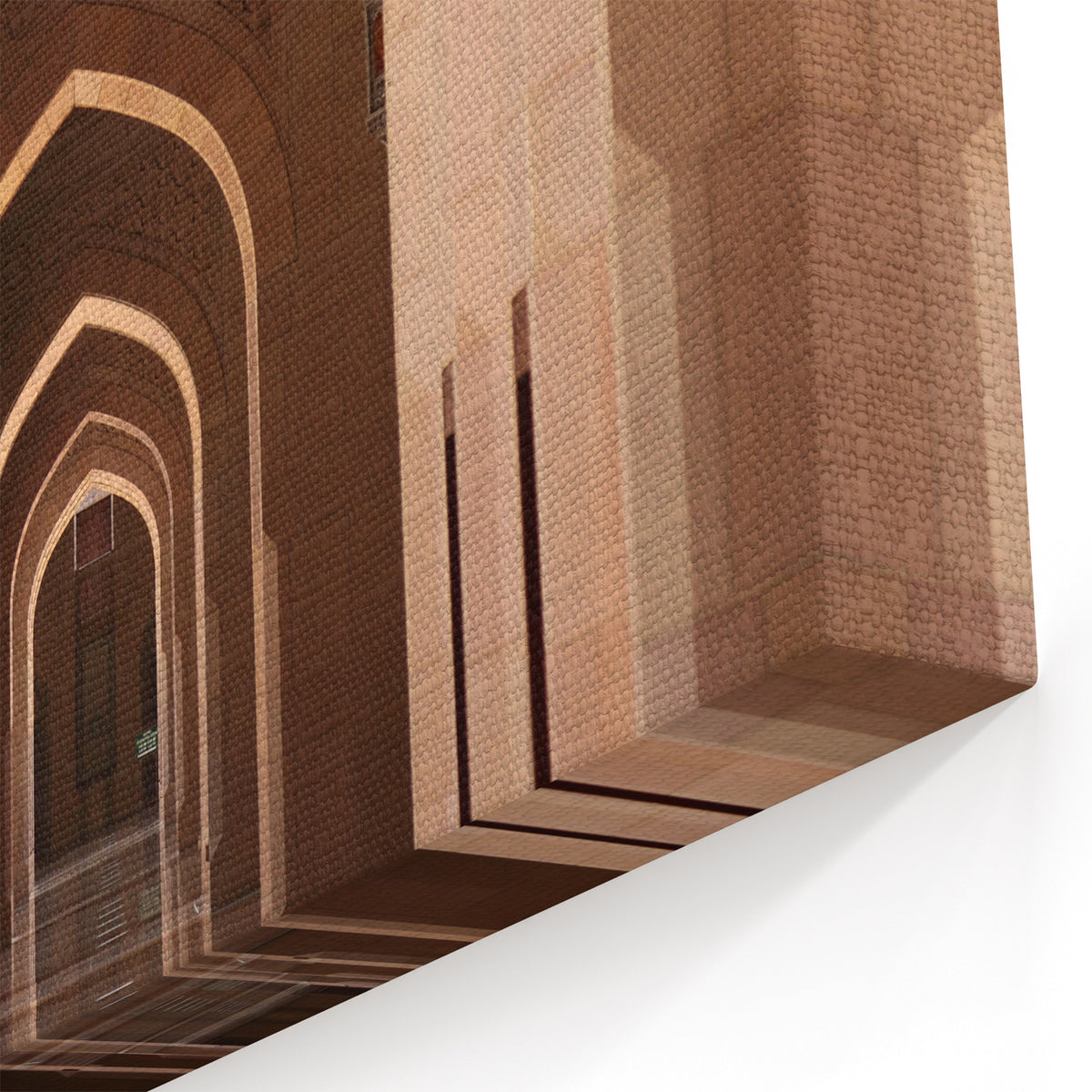 Grand Archway Architecture Oman Wall Art – Elegant Middle Eastern Decor