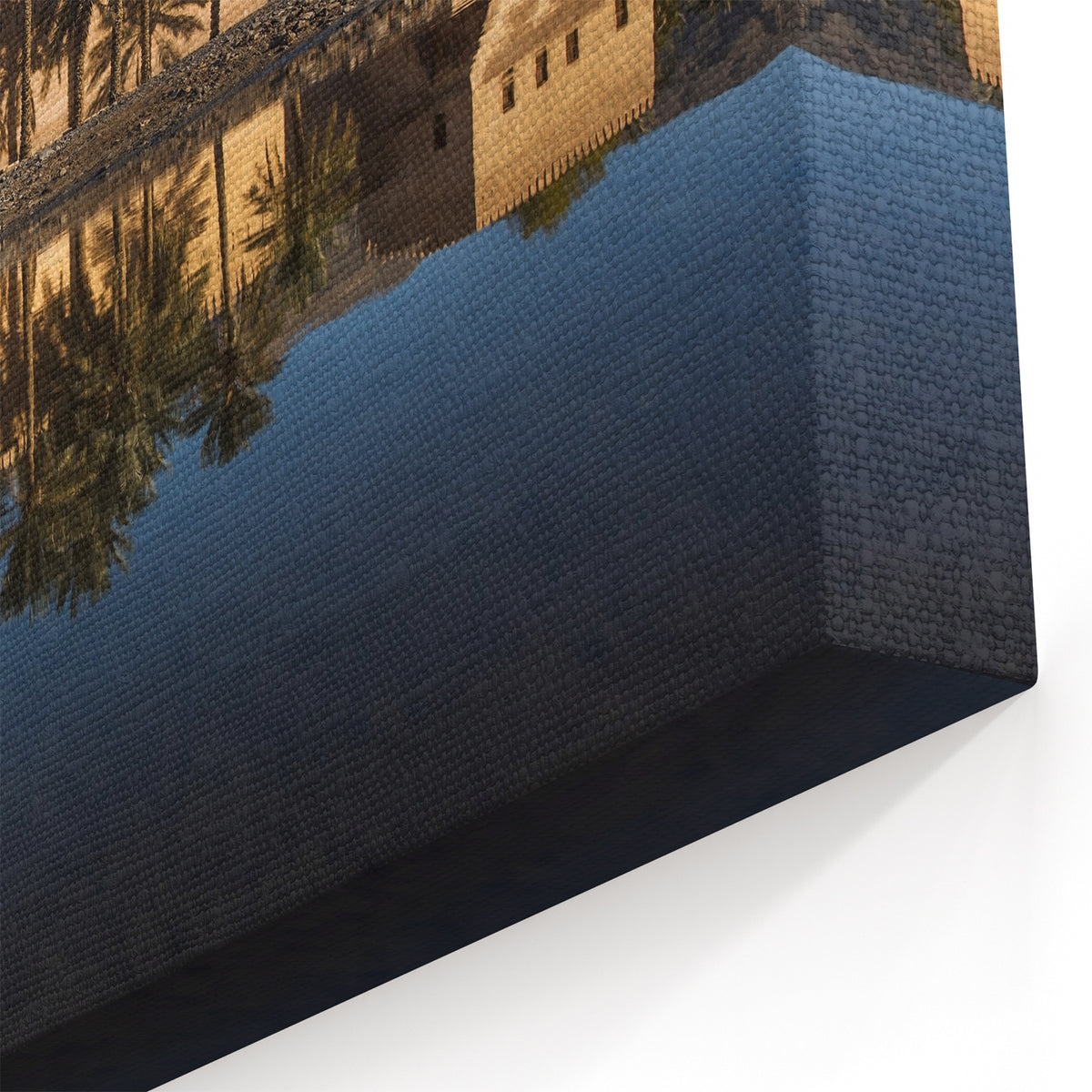Historic Omani Fort Wall Art – Scenic Middle Eastern Architecture Print