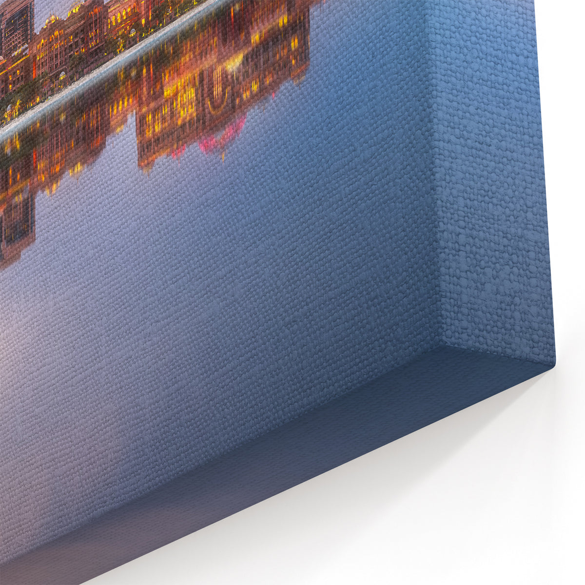 Emirates Palace Etihad Towers Canvas - Elegant Abu Dhabi Skyline Art