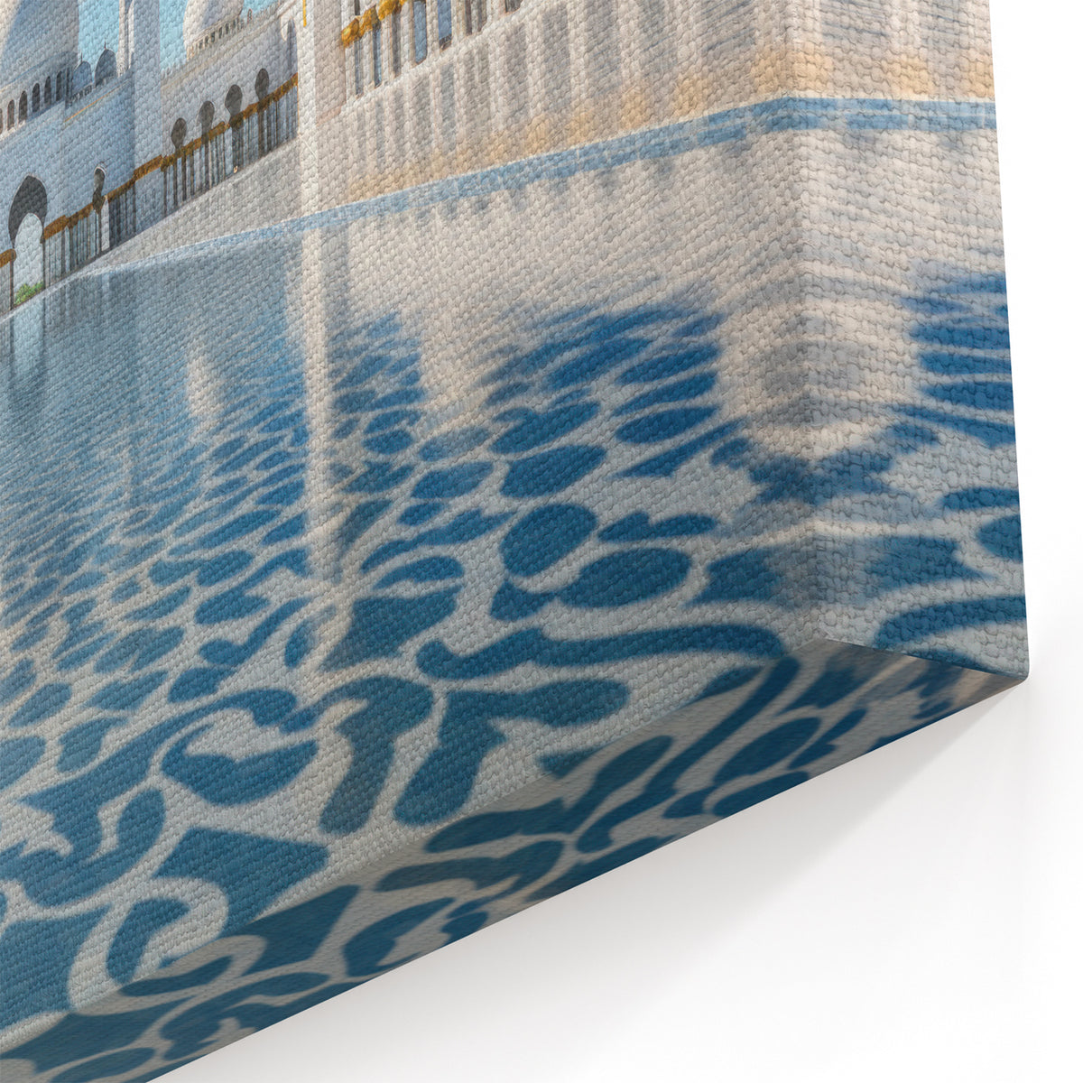 Captivating Middle Eastern Architecture - Elegant Abu Dhabi Wall Art