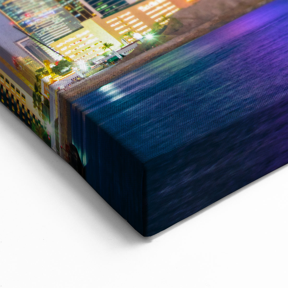 Dubai Skyline Night Art - Stunning Canvas Prints Featuring Iconic Skyscrapers