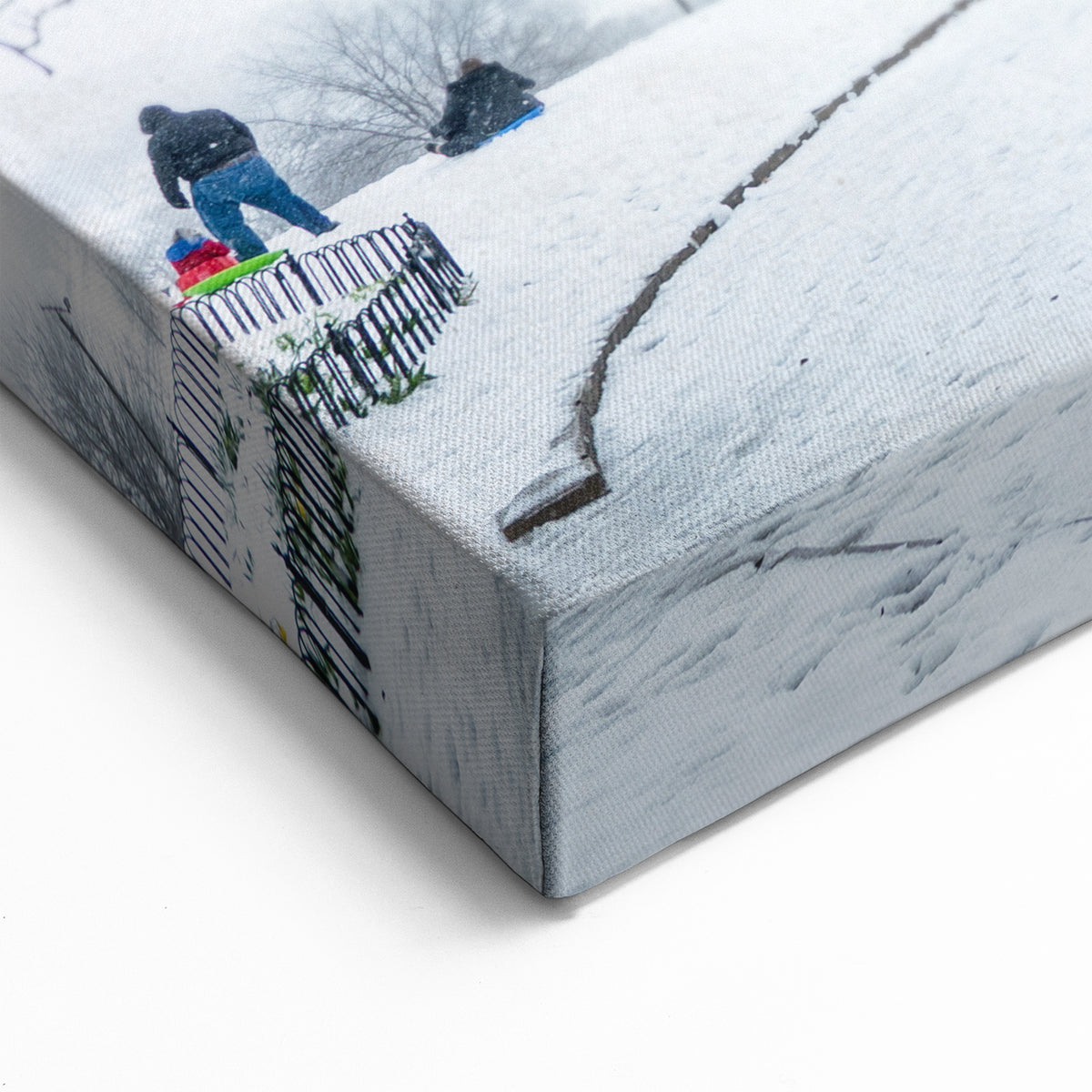Baltimore Photography Wall Art - Snowy Pagoda in Patterson Park Scene