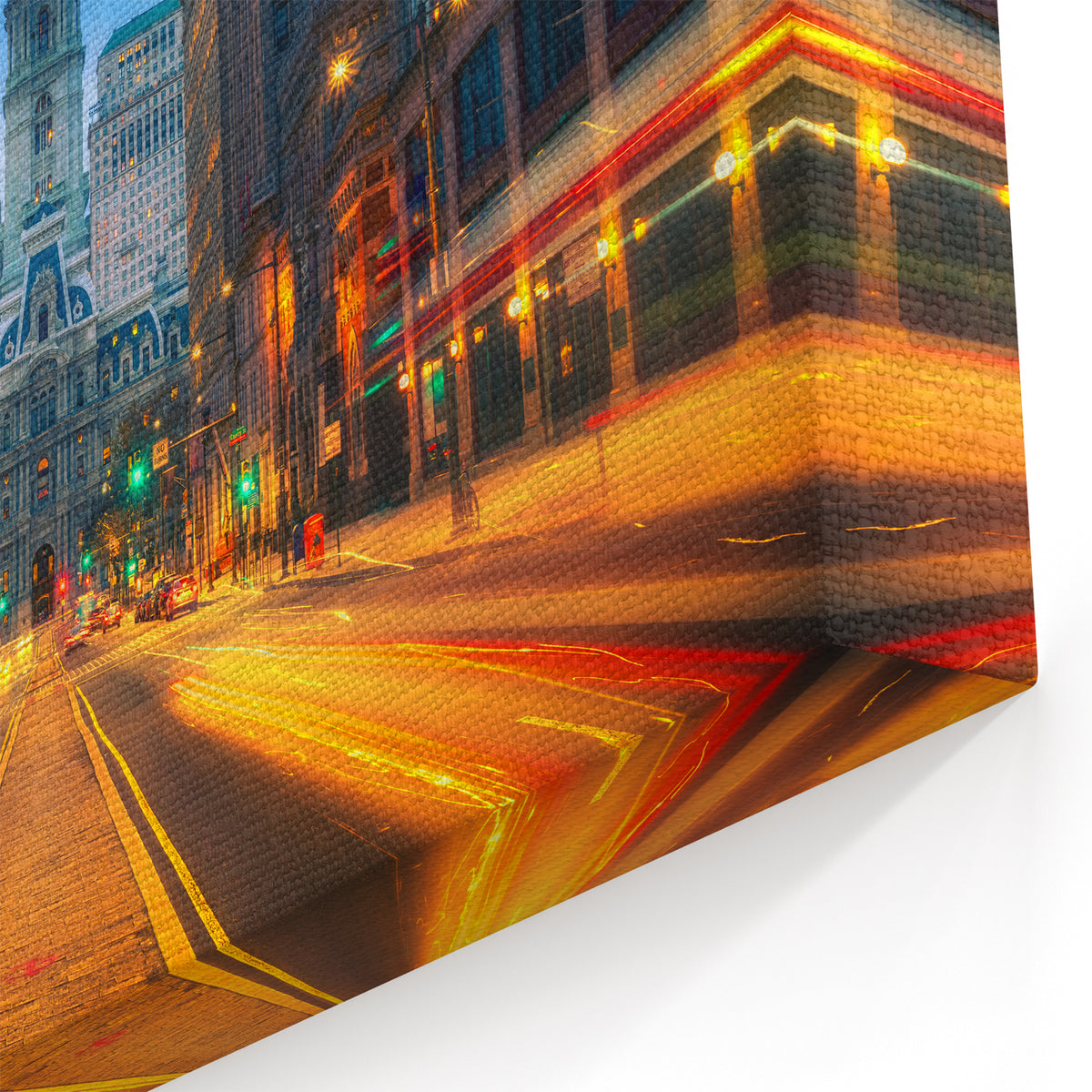 Unique Philadelphia Wall Posters - City Hall and Night Street Photography