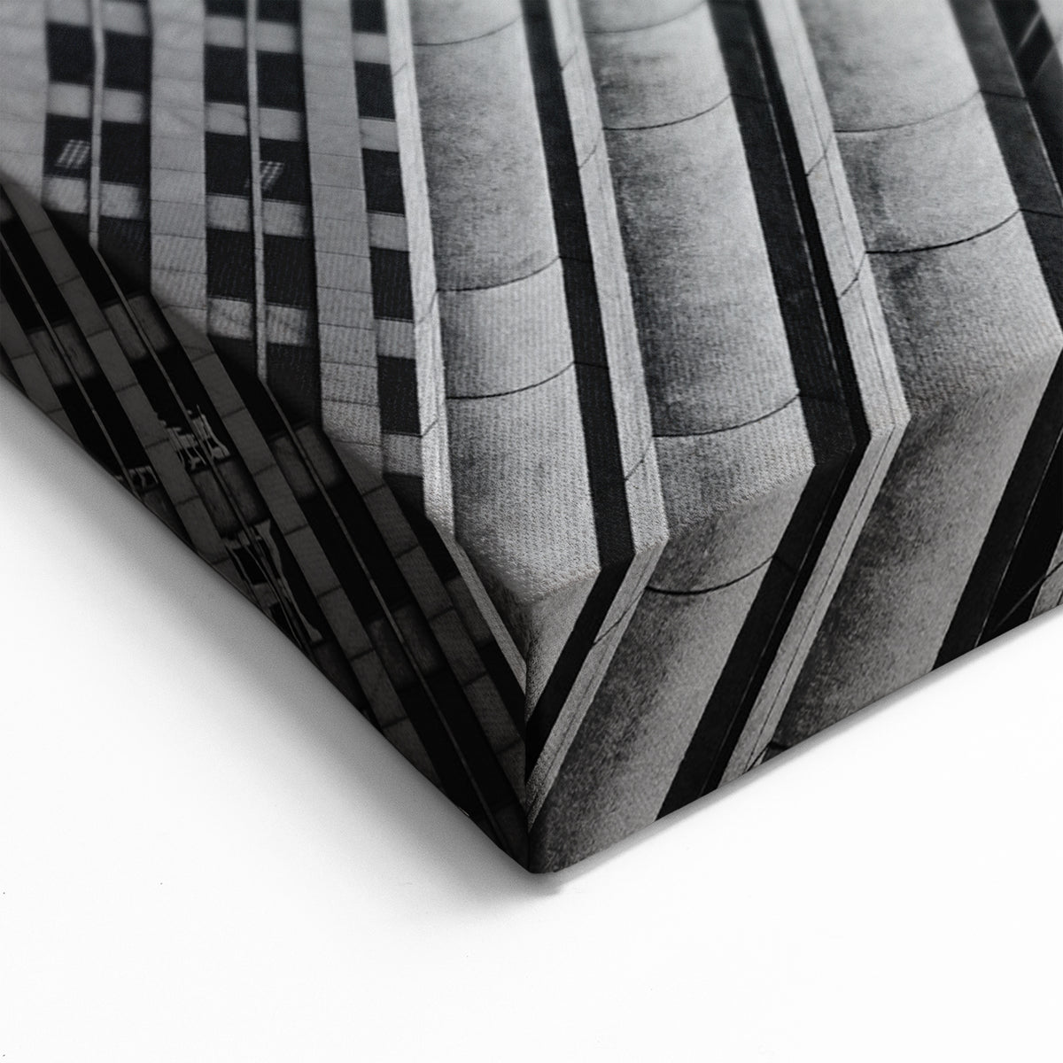 Houston Wall Art - Black and White Texas Cityscape Print of Skyscrapers