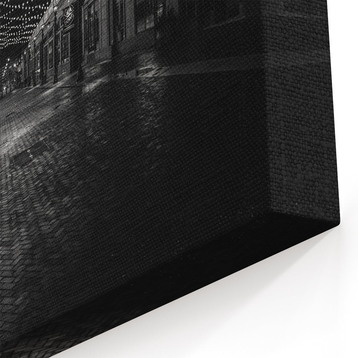 Detroit Skyline Art - Black and White Detroit Photography Print