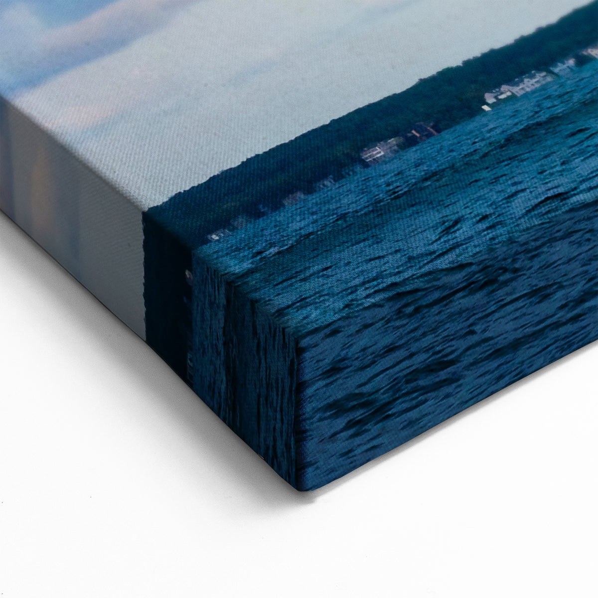 Michigan Upper Peninsula Photography - Mackinac Bridge Skyline Print