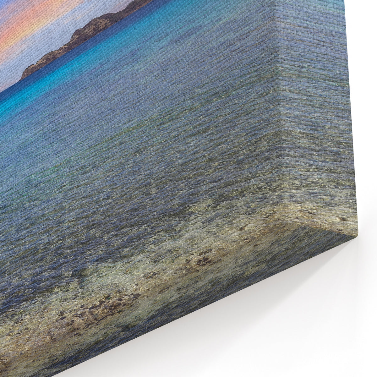 Charlotte Skyline Prints - Coastal Serenity Ocean and Sky North Carolina Art