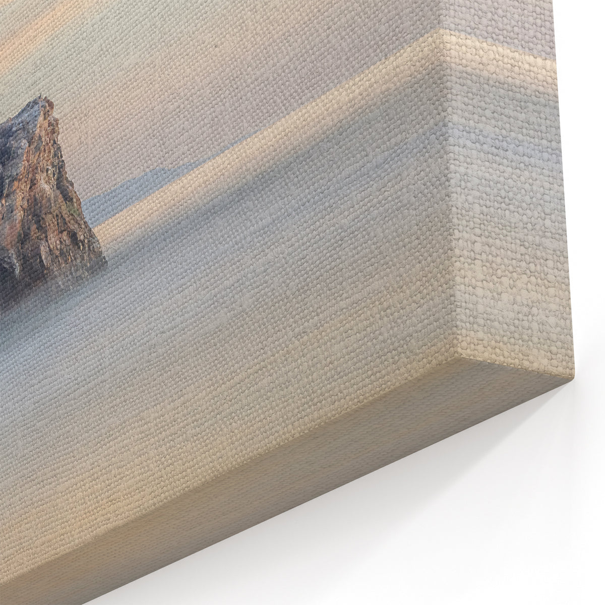 Santa Cruz Misty Arch Wall Art - California Coastal Canvas Photography