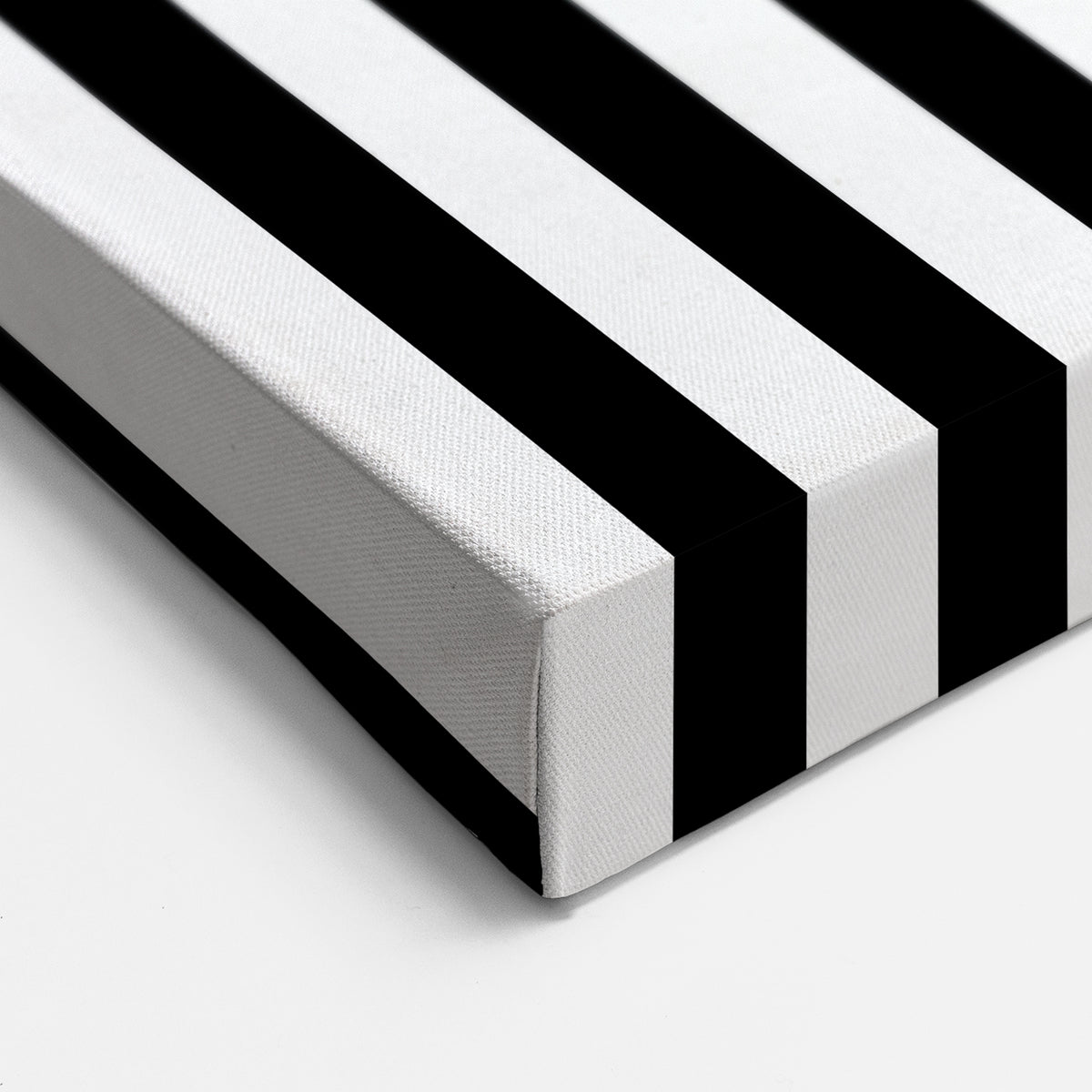 Modern Geometric Abstract Wall Art - Black and White Line Art