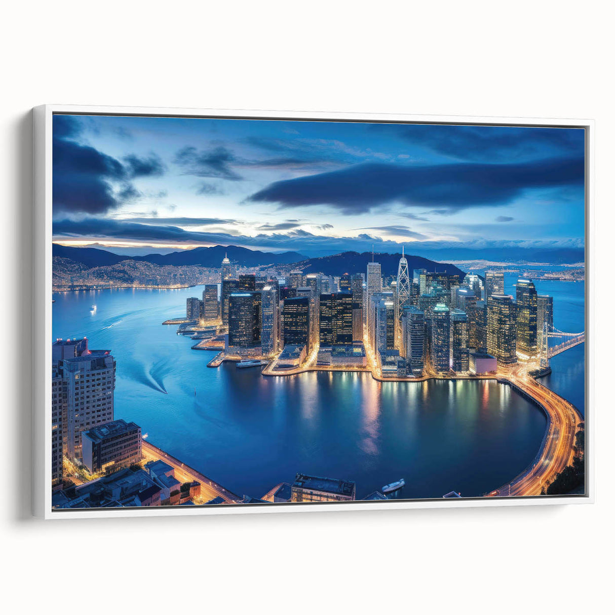 Vintage poster art featuring a colorful abstract design on extra large black canvas, ideal for living room decor.