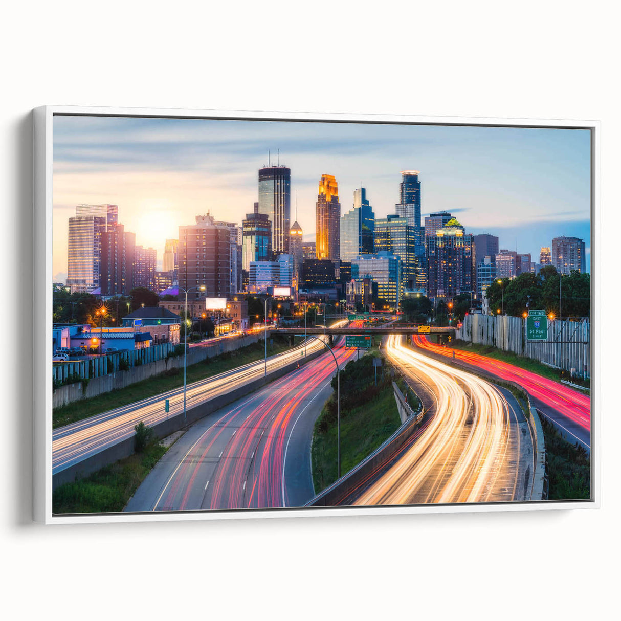 Vintage poster art featuring a colorful abstract design on a large black canvas, suitable for living room decor.