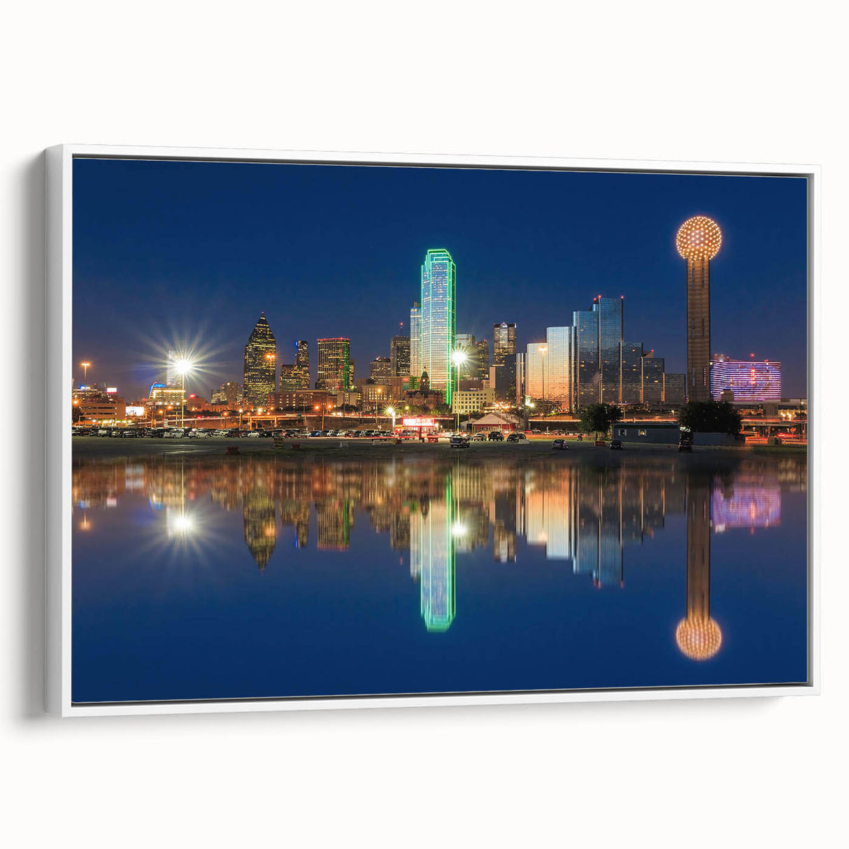 Vintage poster art featuring a large, colorful abstract design on a black background, ideal for living room decor.