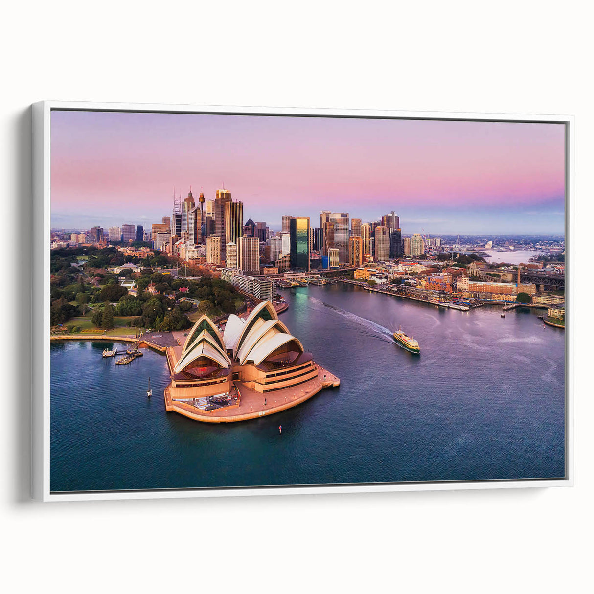 Vintage poster art of a colorful abstract design on extra large canvas, ideal for living room decor.