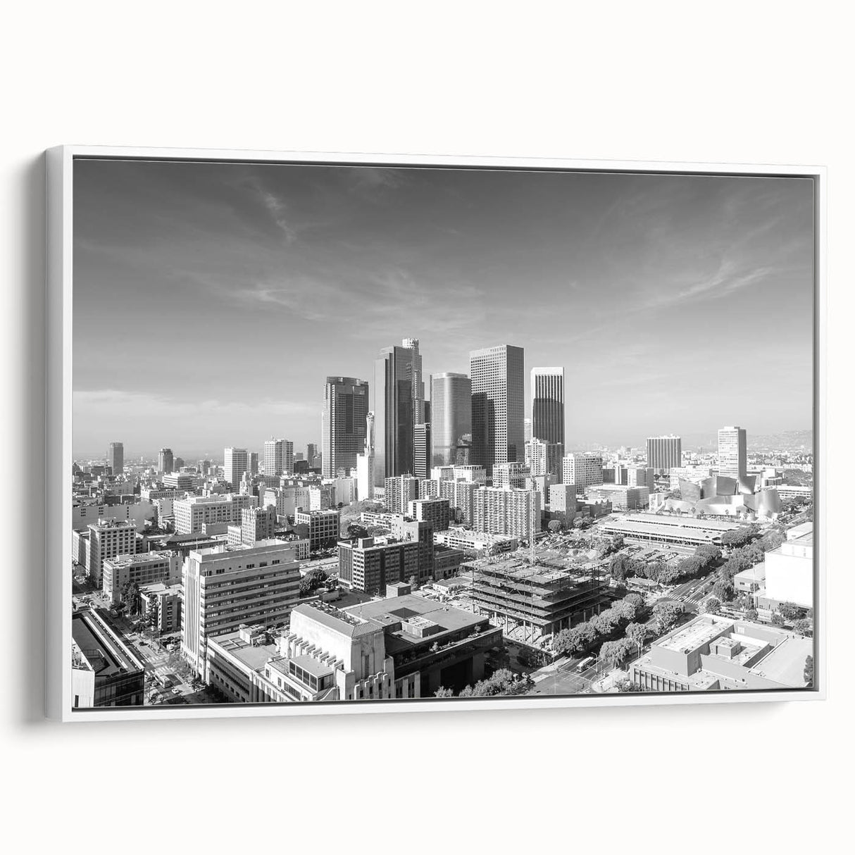 Extra large vintage poster art featuring a colorful abstract design on black background, ideal for living room wall.