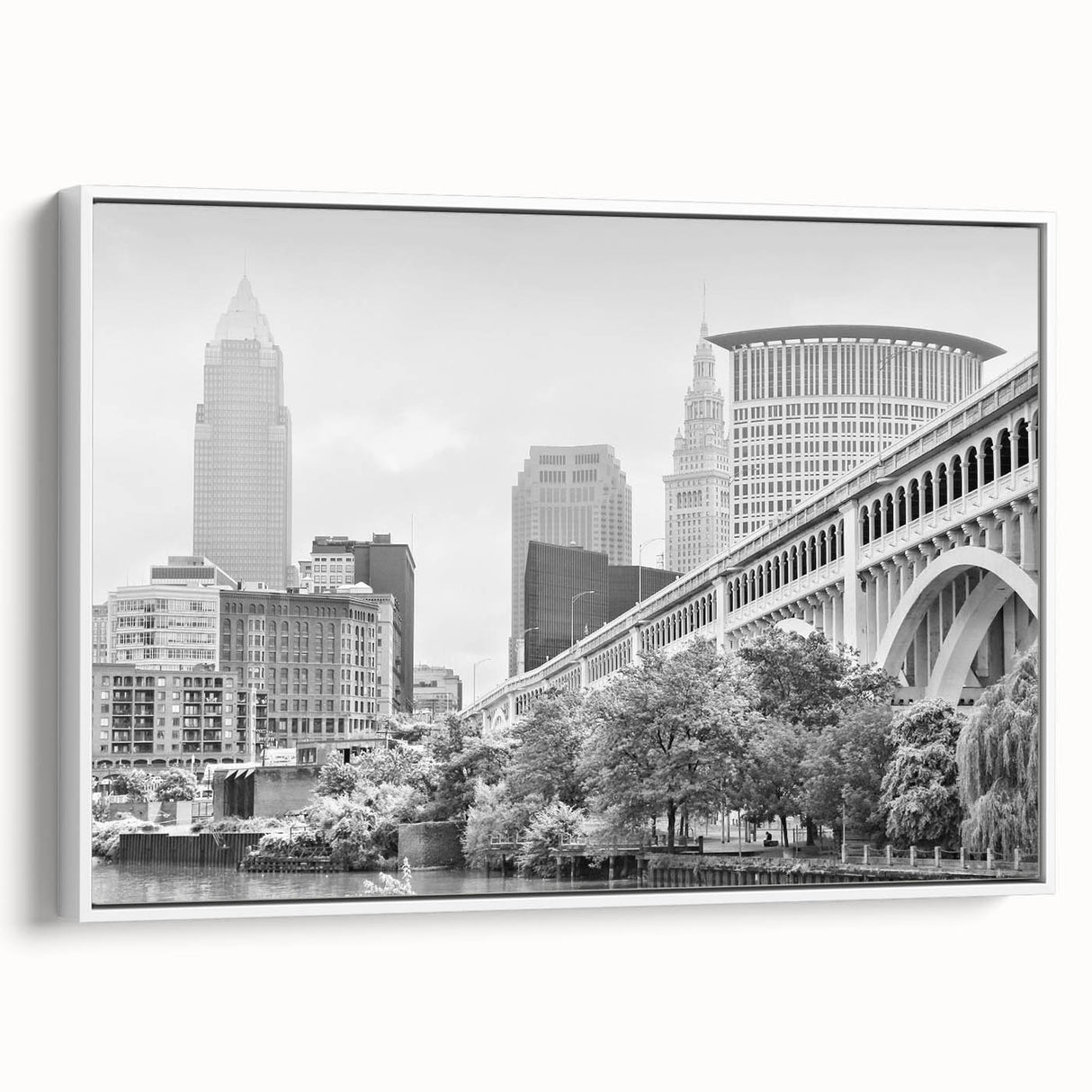 Vintage poster art featuring a colorful abstract design on a black background, printed on extra-large canvas.