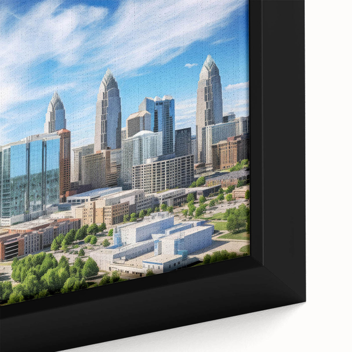 Extra large black wall art featuring colorful, textured abstract design on canvas, ideal for living room decor.