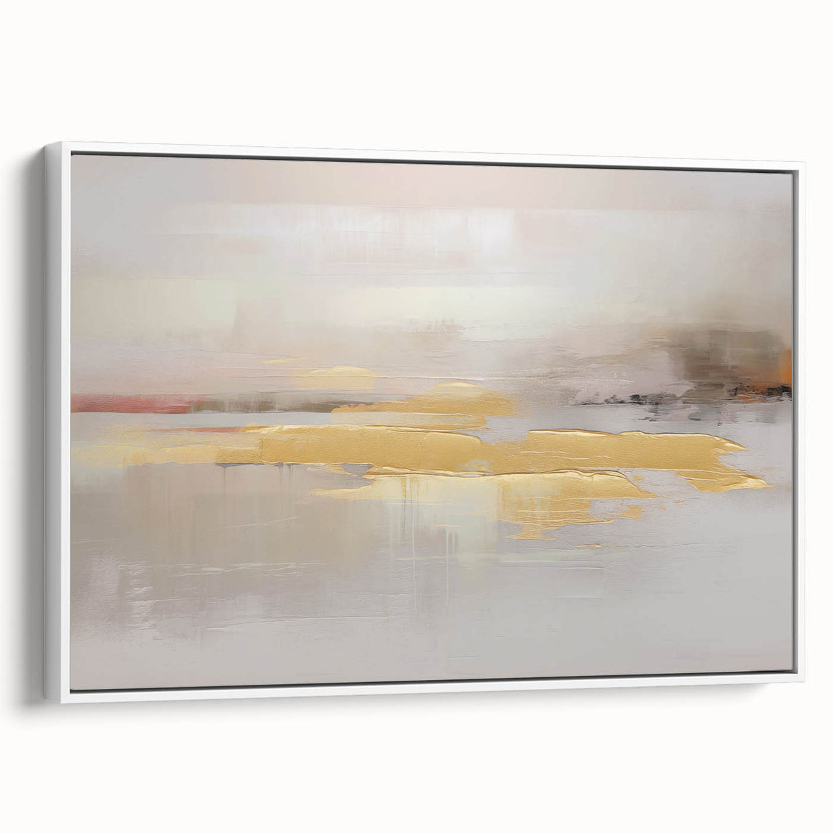 Colorful abstract wall art canvas showcasing vibrant geometric shapes and fluid lines, perfect for modern home decor or artistic displays.