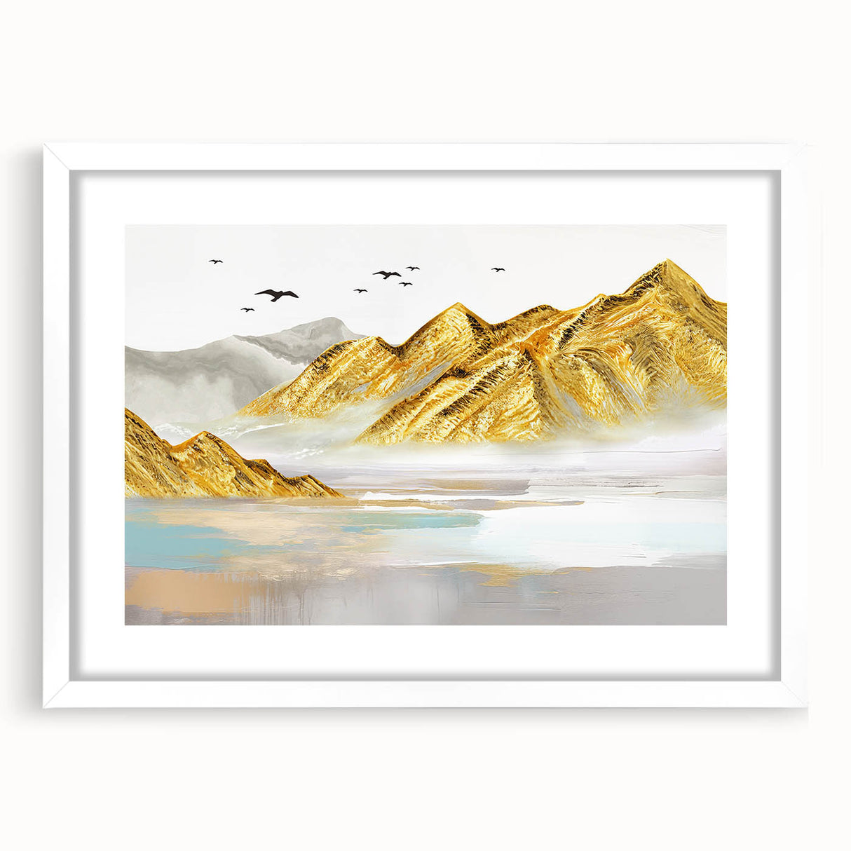 Abstract wall art canvas print showcasing vibrant colors and dynamic shapes, perfect for modern decor and enhancing artistic ambiance.