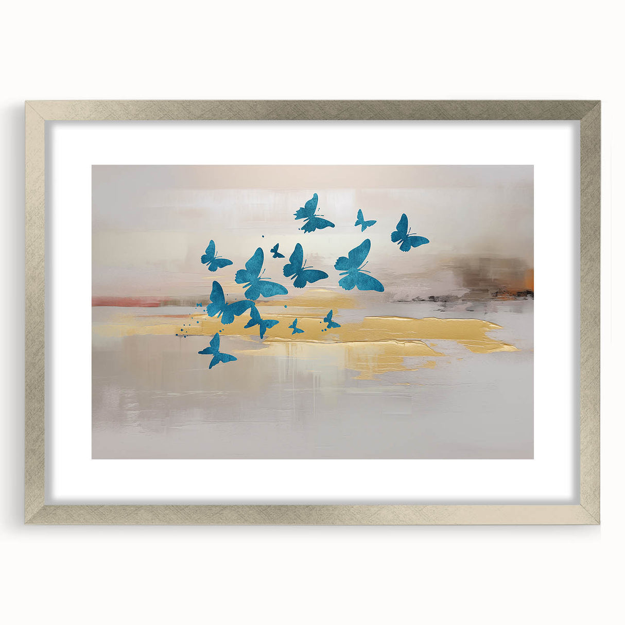 Abstract canvas art featuring vibrant colors and dynamic shapes, perfect for modern decor, rolled and ready for framing.