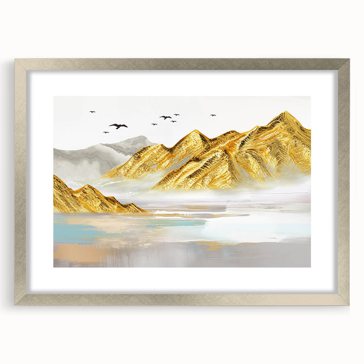 Abstract canvas artwork displaying vibrant colors and dynamic geometric shapes, perfect for modern home decor or office spaces.