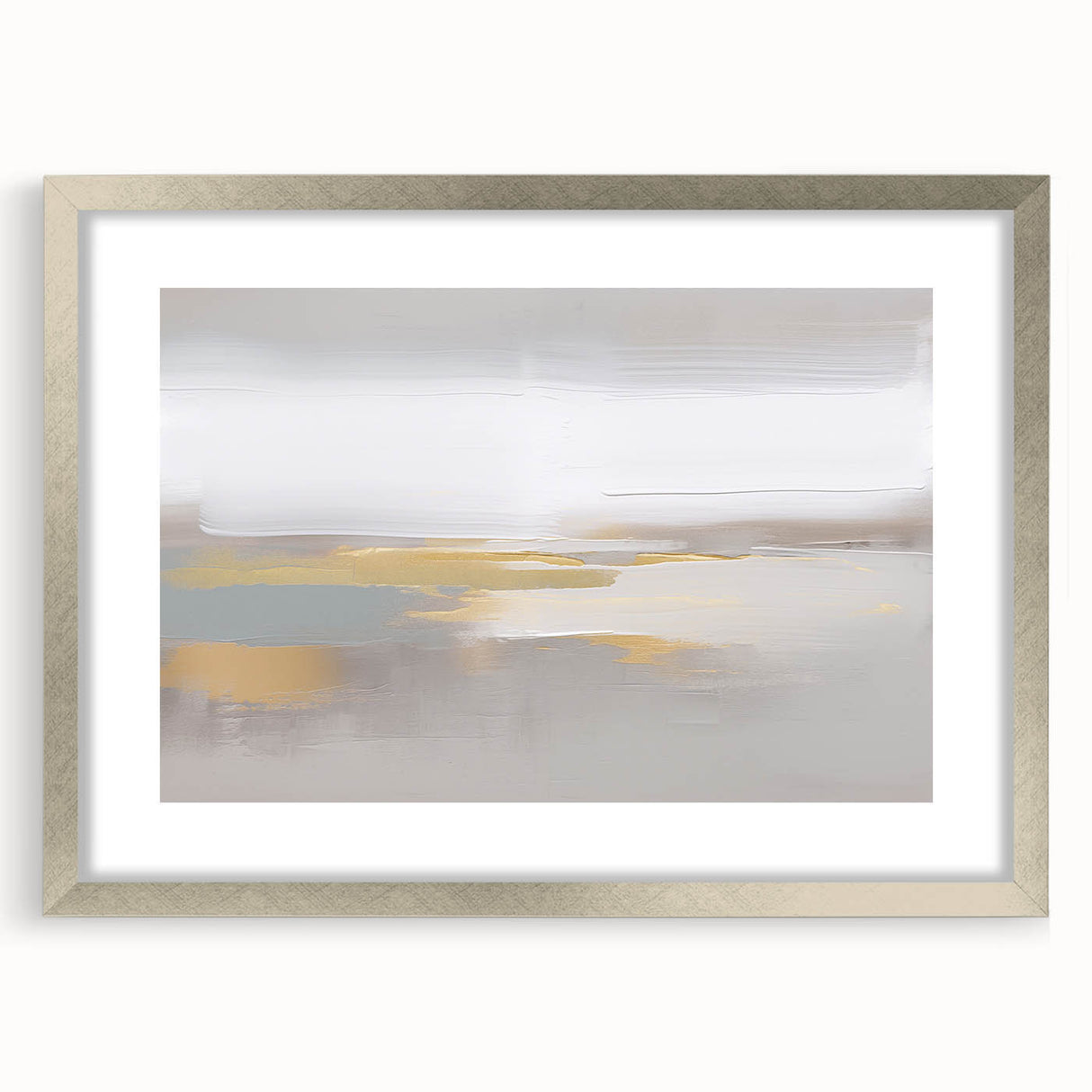 Colorful abstract canvas art print showcasing vibrant swirls and geometric shapes in hues of blue, orange, and yellow, ideal for modern decor.