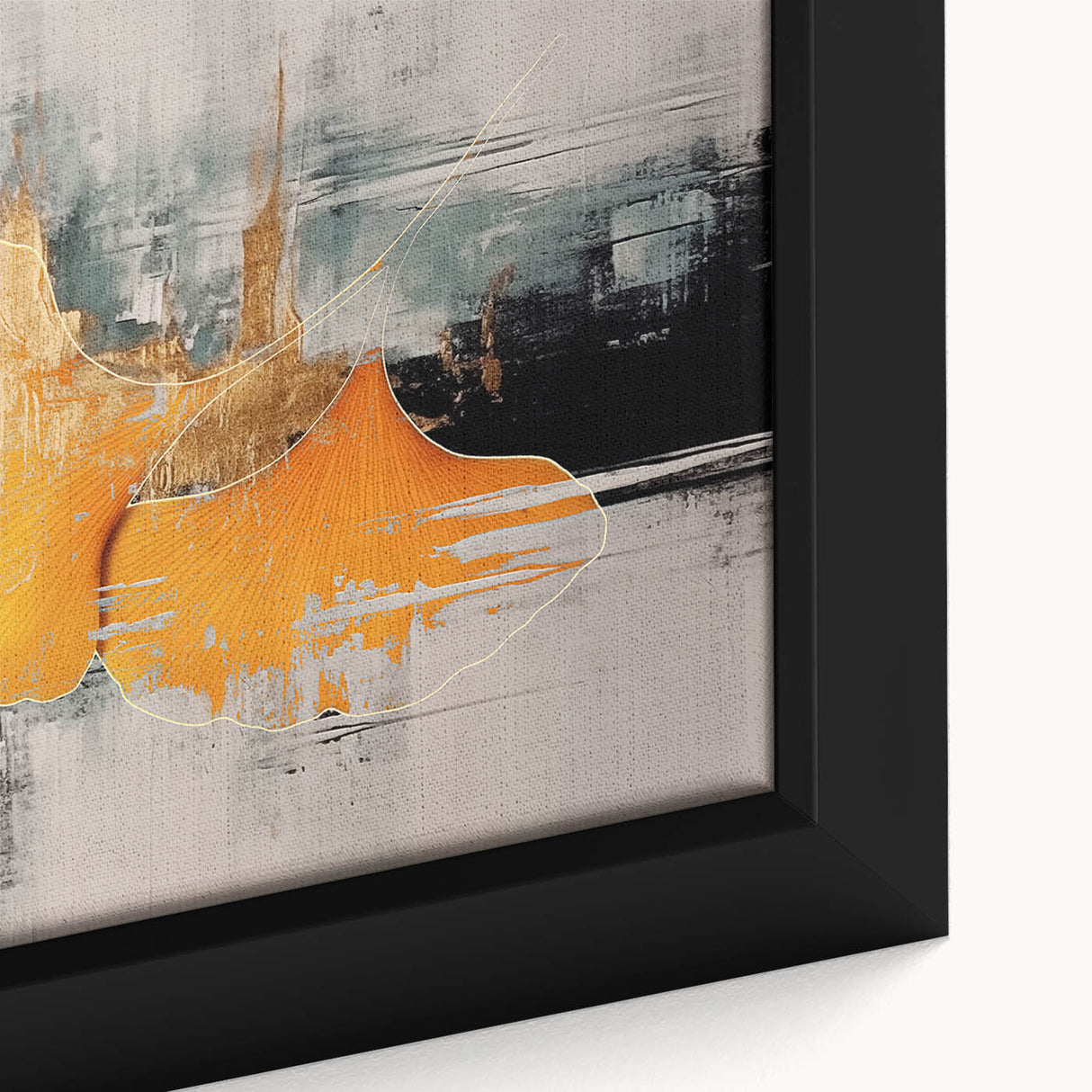 Abstract wall art canvas print showcasing vibrant colors and organic shapes, perfect for modern home decor or artistic spaces.