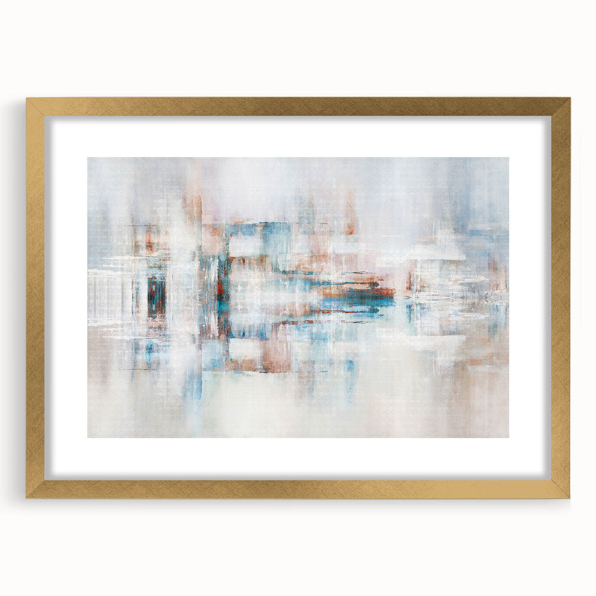 Abstract wall art canvas print showcasing vibrant colors and dynamic shapes, ideal for modern decor or artistic home styling.