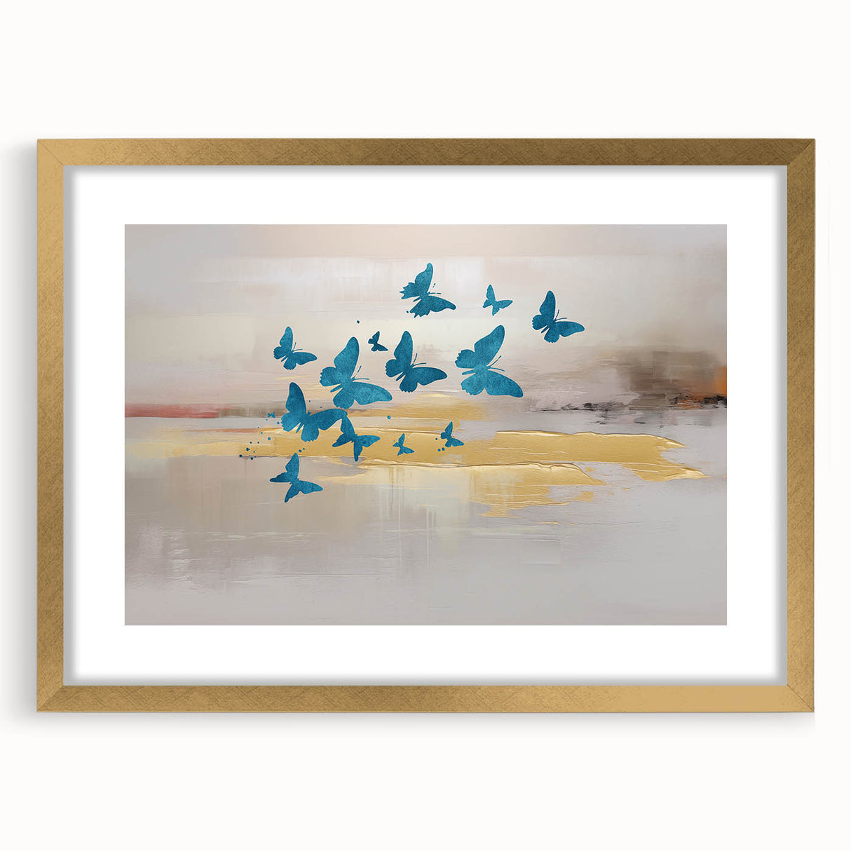 Vibrant abstract wall art canvas print showcasing dynamic shapes and colors, perfect for modern home decor or artistic spaces, rolled for easy framing.