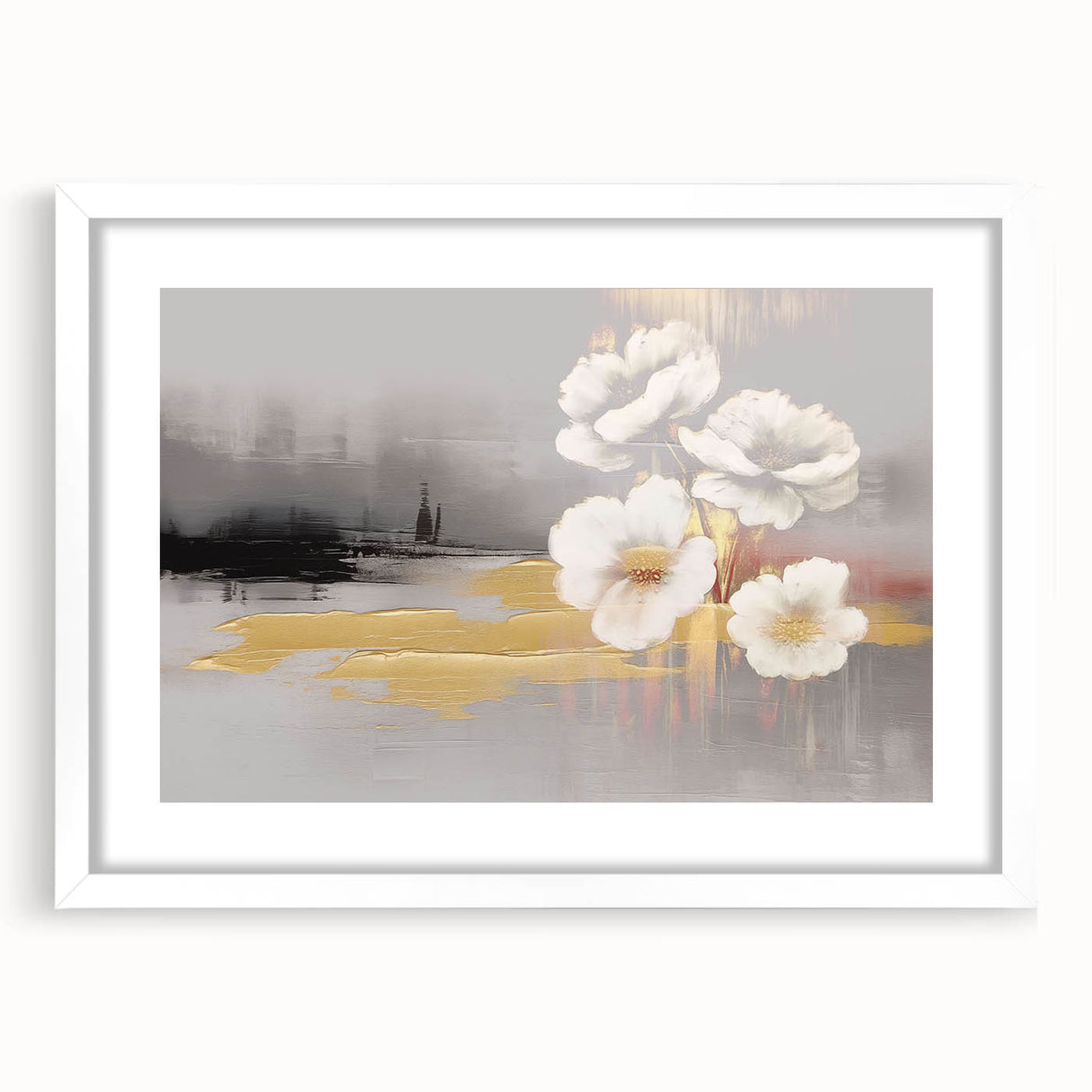 Abstract canvas artwork showcasing vibrant geometric shapes in bold colors, designed for modern home decor. Perfect for adding a contemporary touch to living spaces.