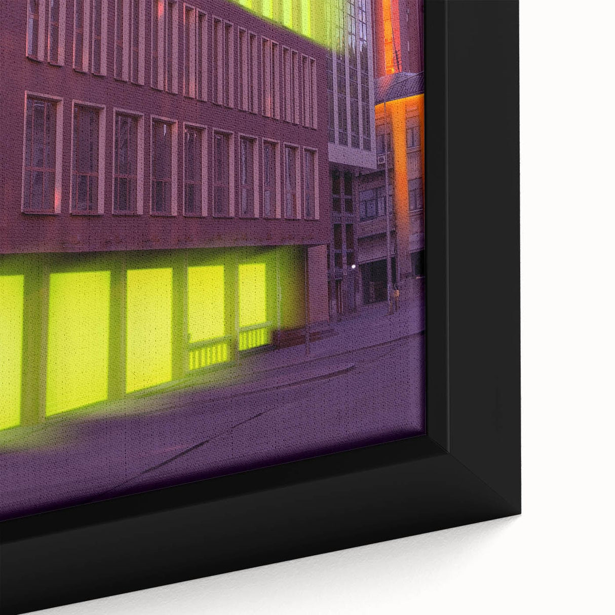 Cityscape photography prints – Vibrant modern urban wall decor