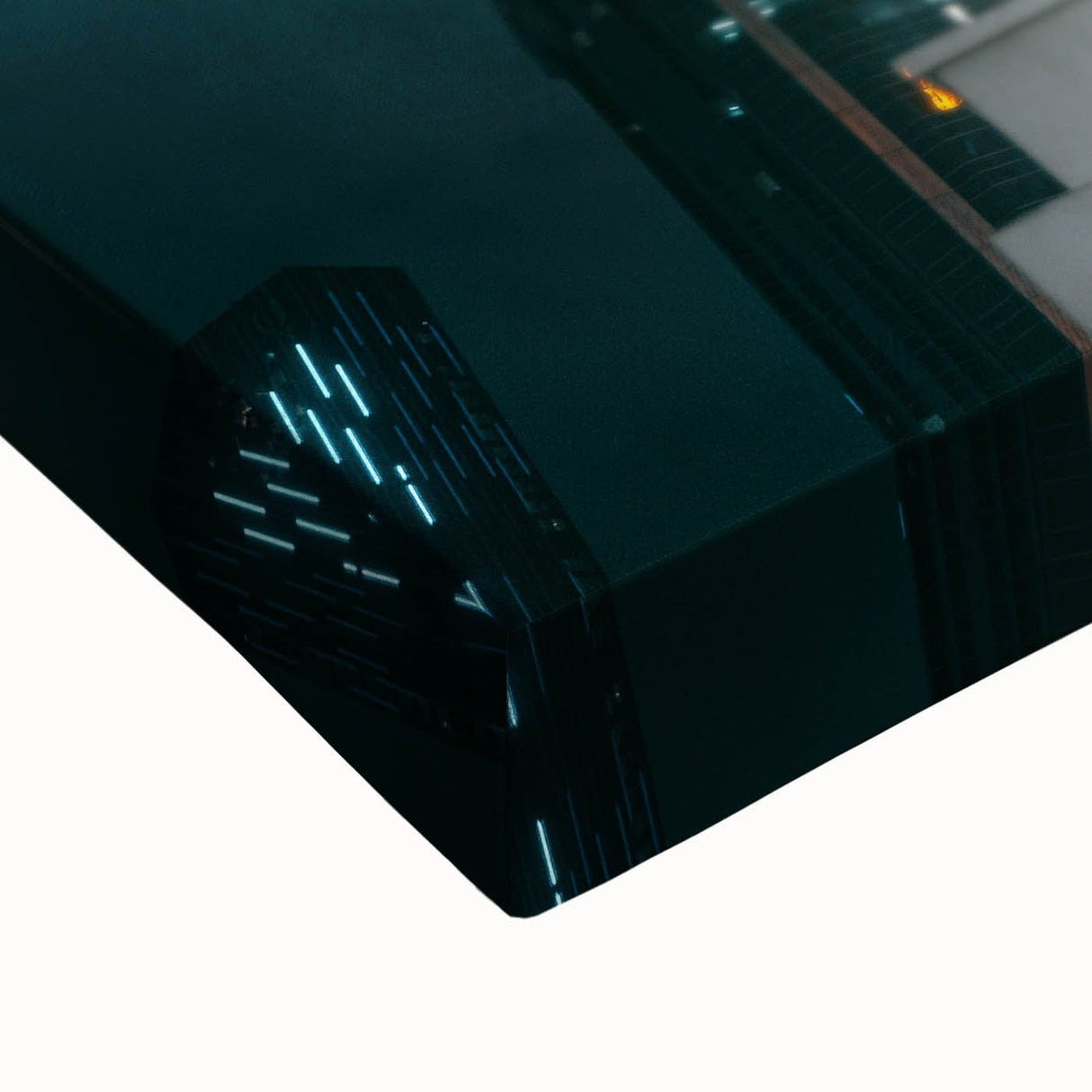 Cityscape photography prints – Futuristic city nightscape art